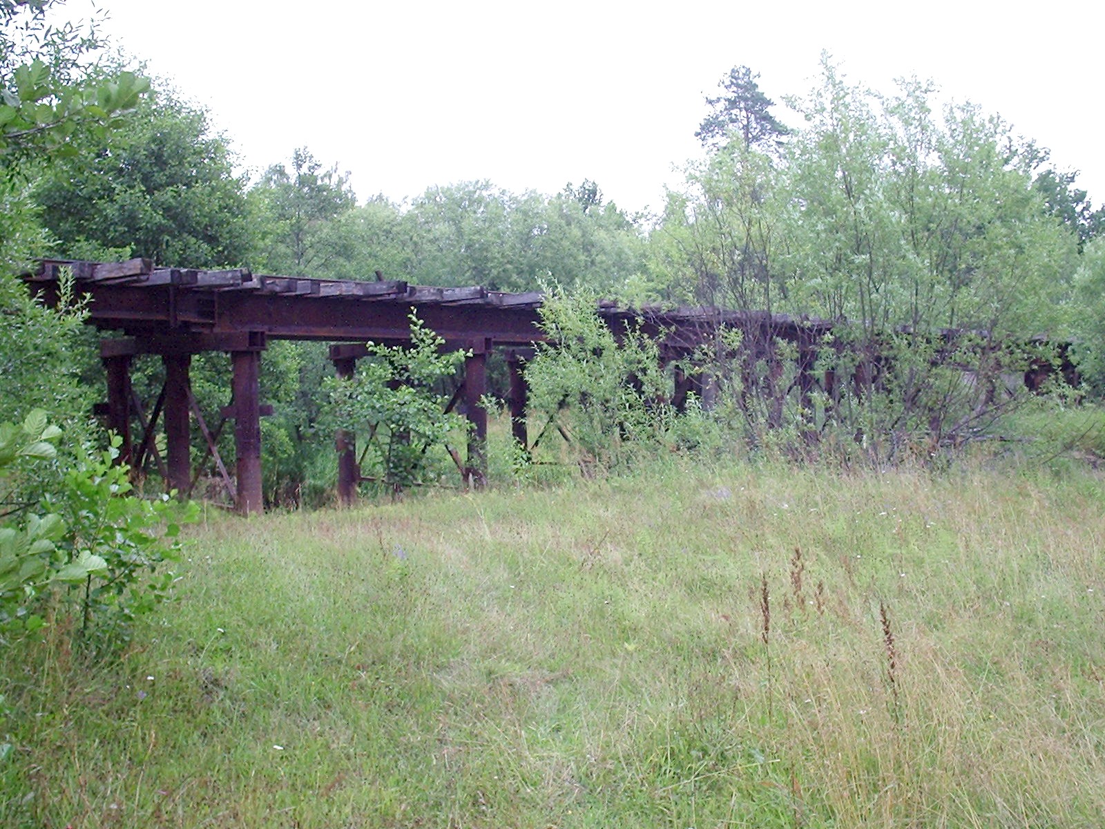 Узкоколейная железная дорога Шатурского транспортного управления — фотографии, сделанные в 2006 году (часть 34)