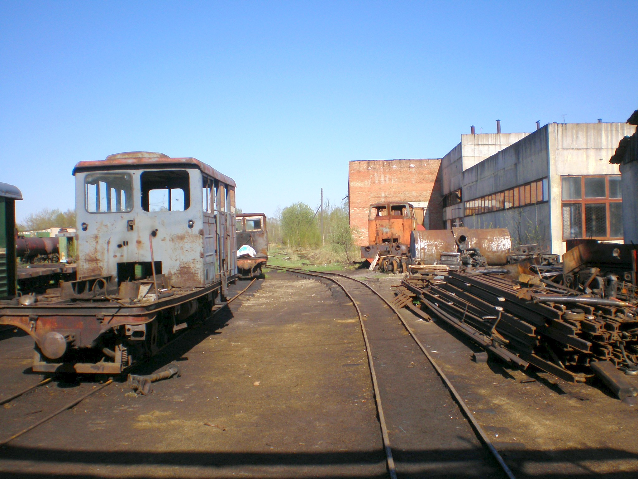 Узкоколейная железная дорога Шатурского транспортного управления — фотографии, сделанные в 2008 году (часть 7)