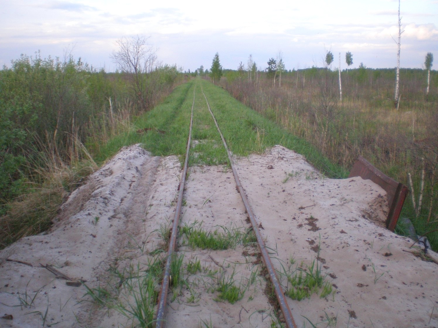 Узкоколейная железная дорога Шатурского транспортного управления — фотографии, сделанные в 2009 году (часть 20)