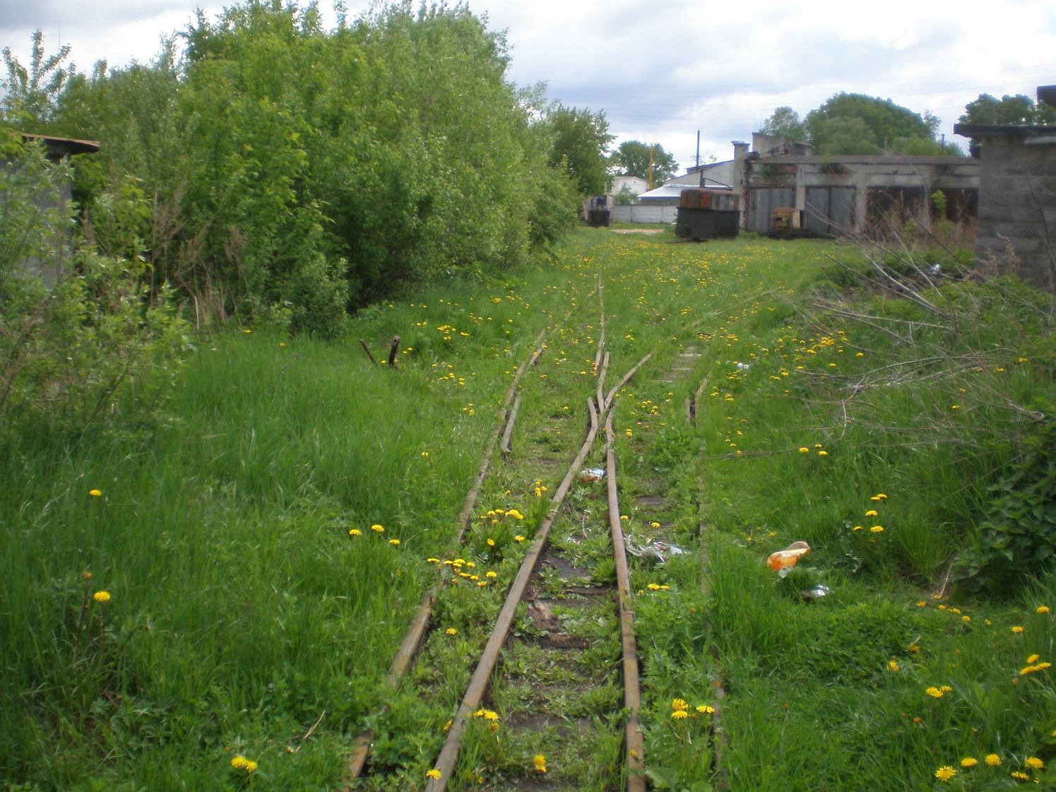Узкоколейная железная дорога Шатурского транспортного управления — фотографии, сделанные в 2009 году (часть 34)