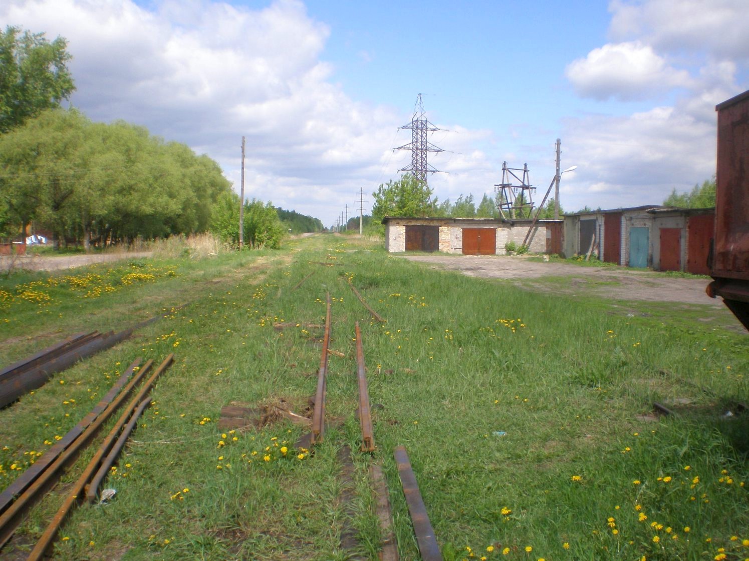 Узкоколейная железная дорога Шатурского транспортного управления — фотографии, сделанные в 2009 году (часть 35)