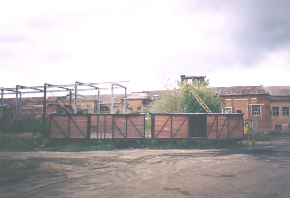 Узкоколейная железная дорога Егорьевского хлопчатобумажного комбината — фотографии, сделанные в 2004 году