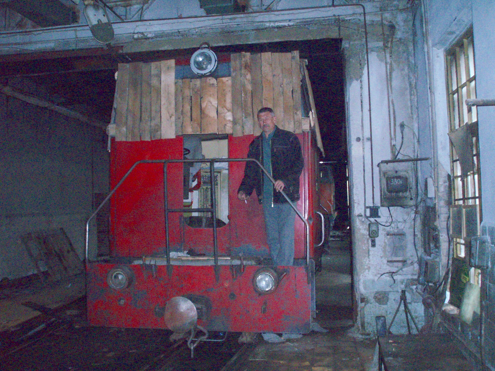 Узкоколейная железная дорога Егорьевского хлопчатобумажного комбината - фотографии, сделанные в 2006 году (часть 3)