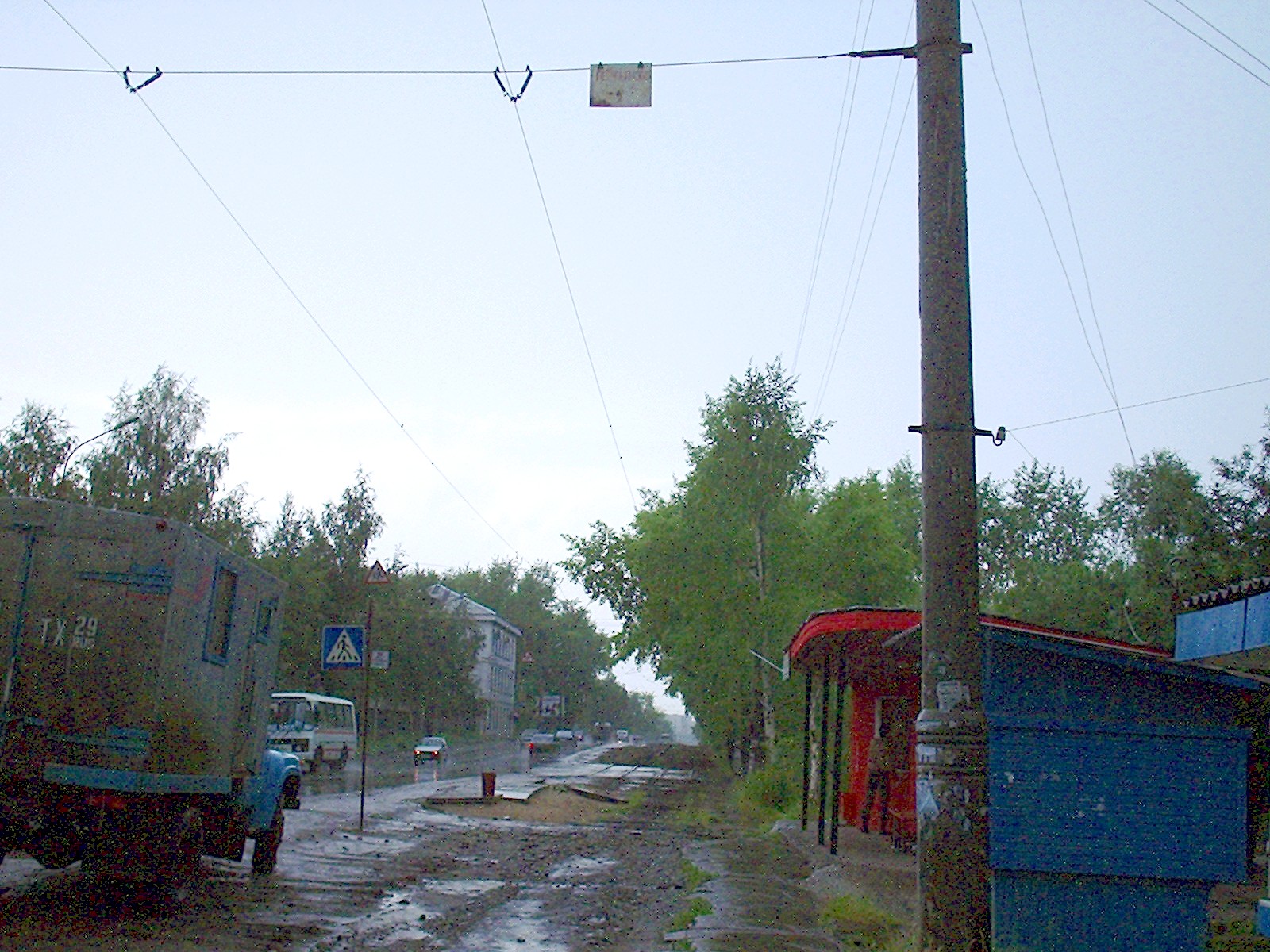 Архангельский трамвай   —  фотографии, сделанные в 2005 году (часть 2)