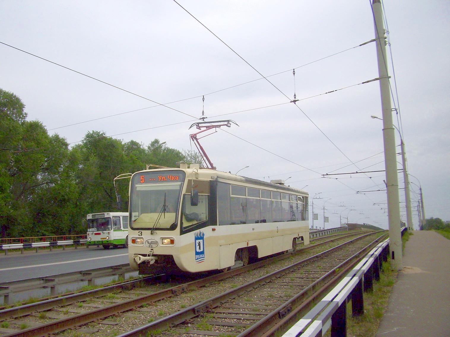 Ярославский трамвай  —  фотографии, сделанные в 2012 году (часть 2)