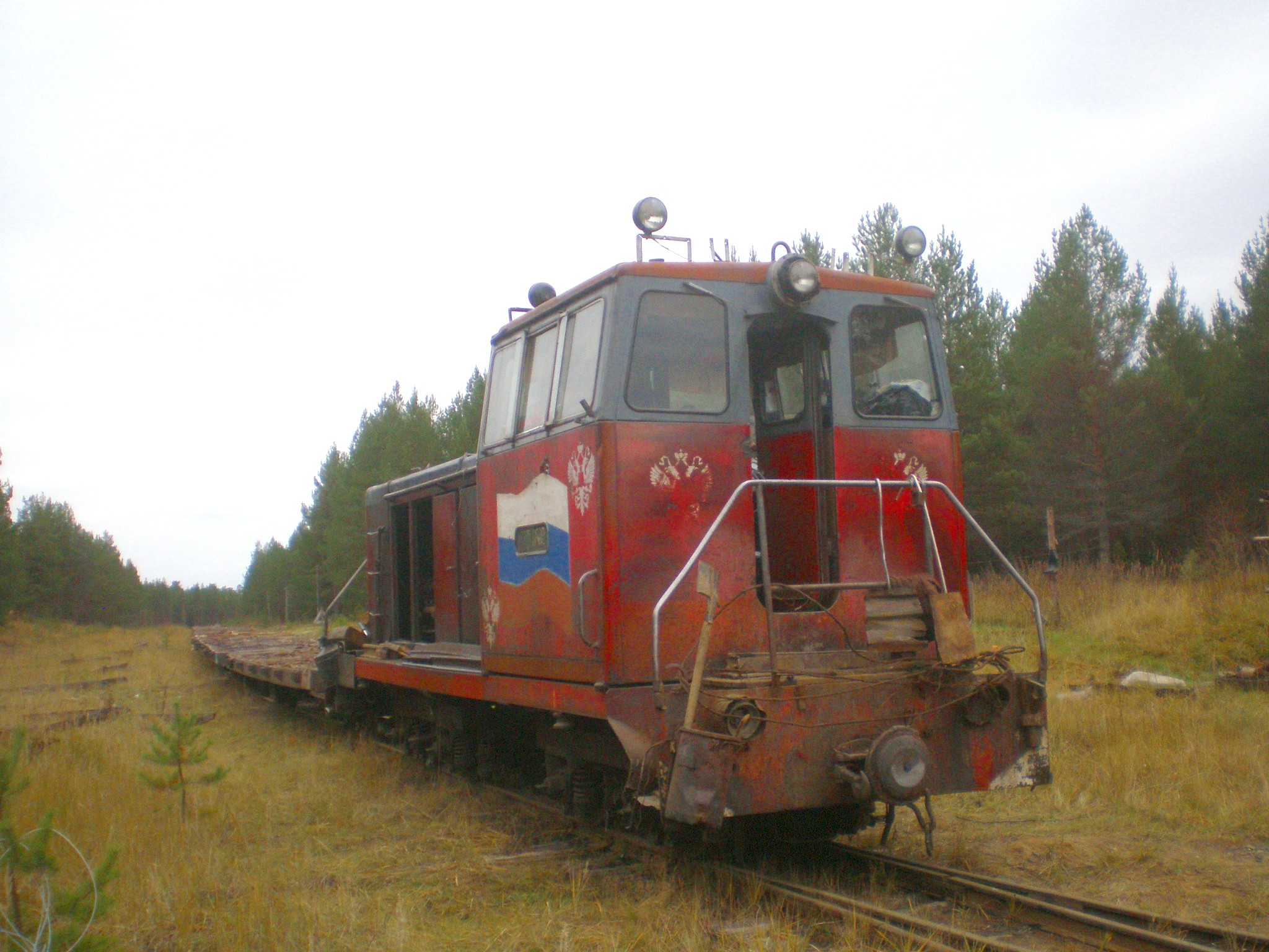 Пильвенская узкоколейная железная дорога  —  фотографии, сделанные в 2008 году (часть 7)