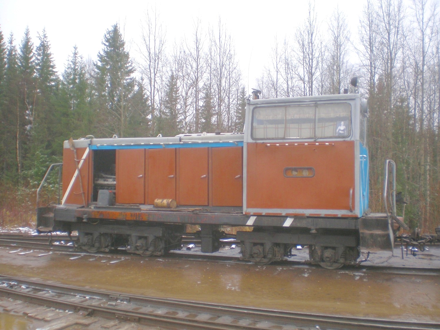 Пильвенская узкоколейная железная дорога  —  фотографии, сделанные в 2008 году (часть 15)