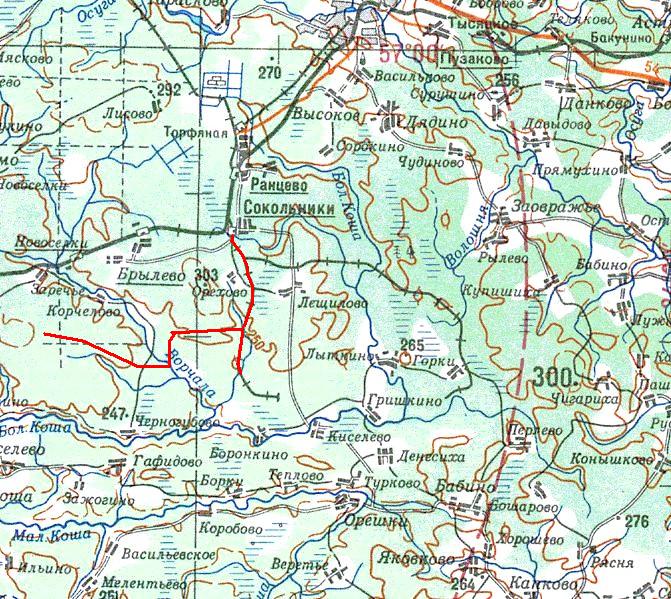Пылинская узкоколейная железная дорога  -  схемы и  топографические карты
