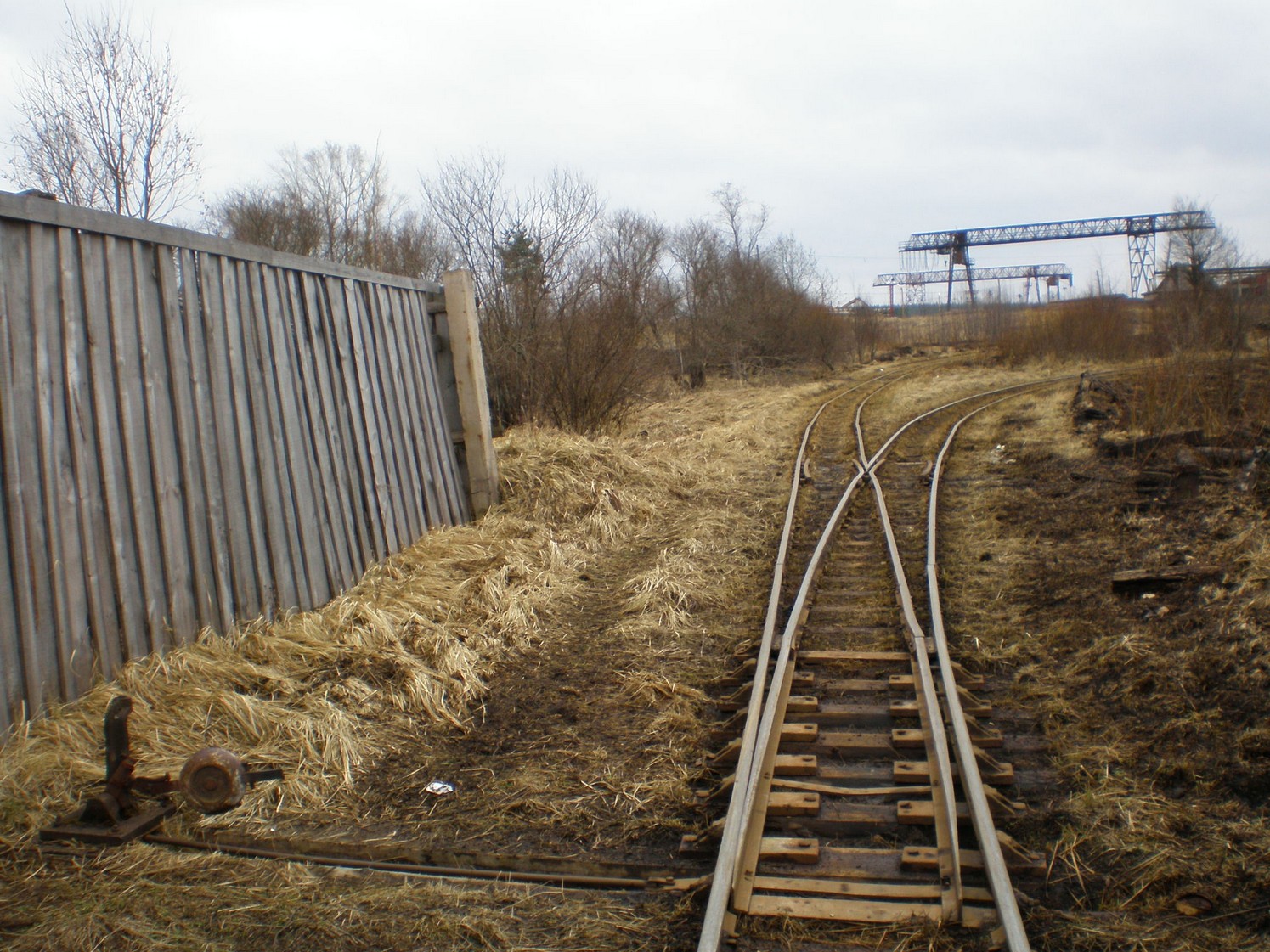Узкоколейная железная дорога Ранцевского торфопредприятия  —  фотографии, сделанные в 2008 году (часть 2)