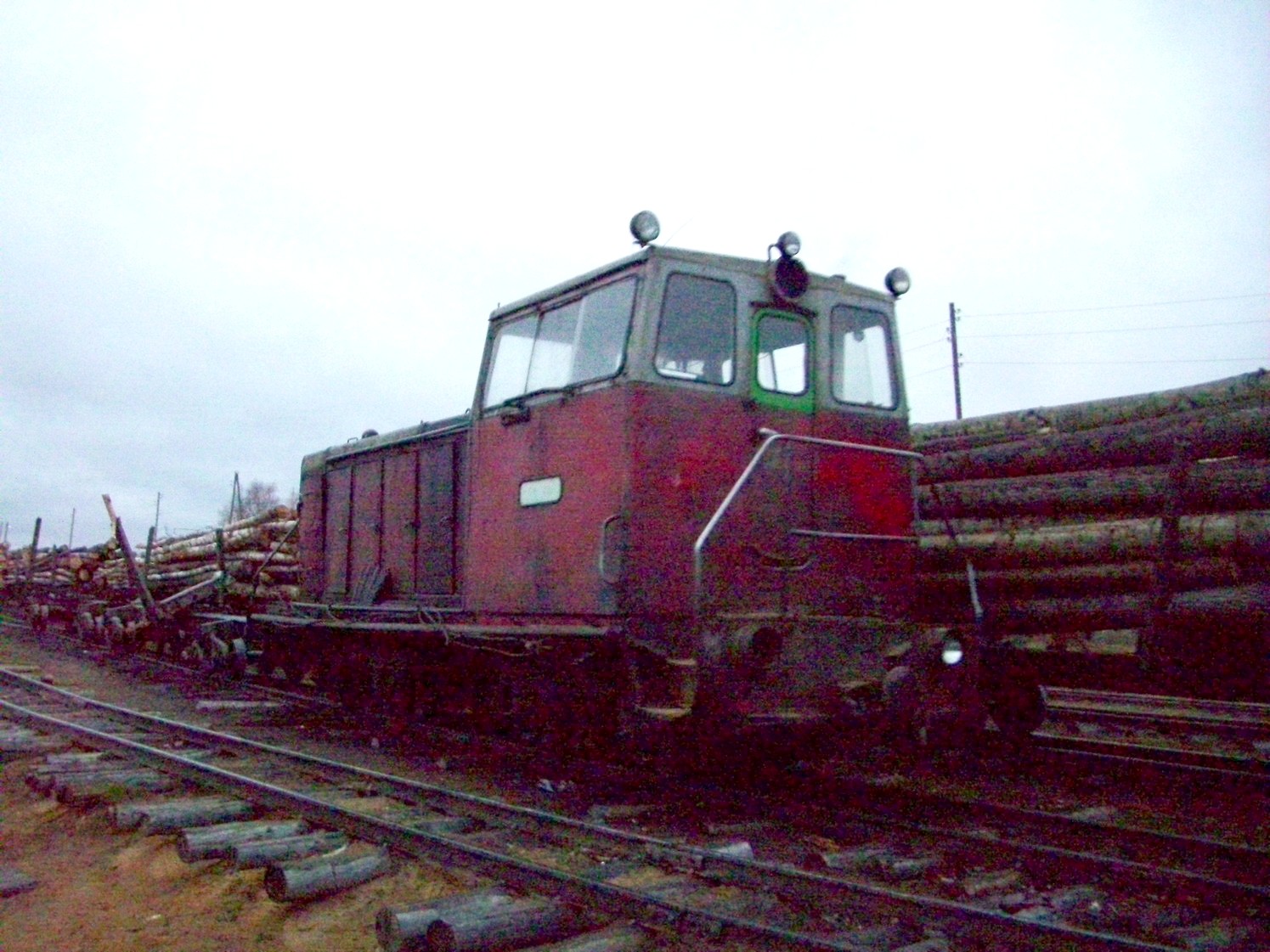 Чепецкая узкоколейная железная дорога  —  фотографии, сделанные в 2009 году (часть 6)