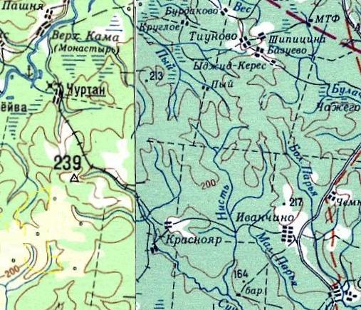 Логиновская узкоколейная железная дорога  -  схемы и топографические карты