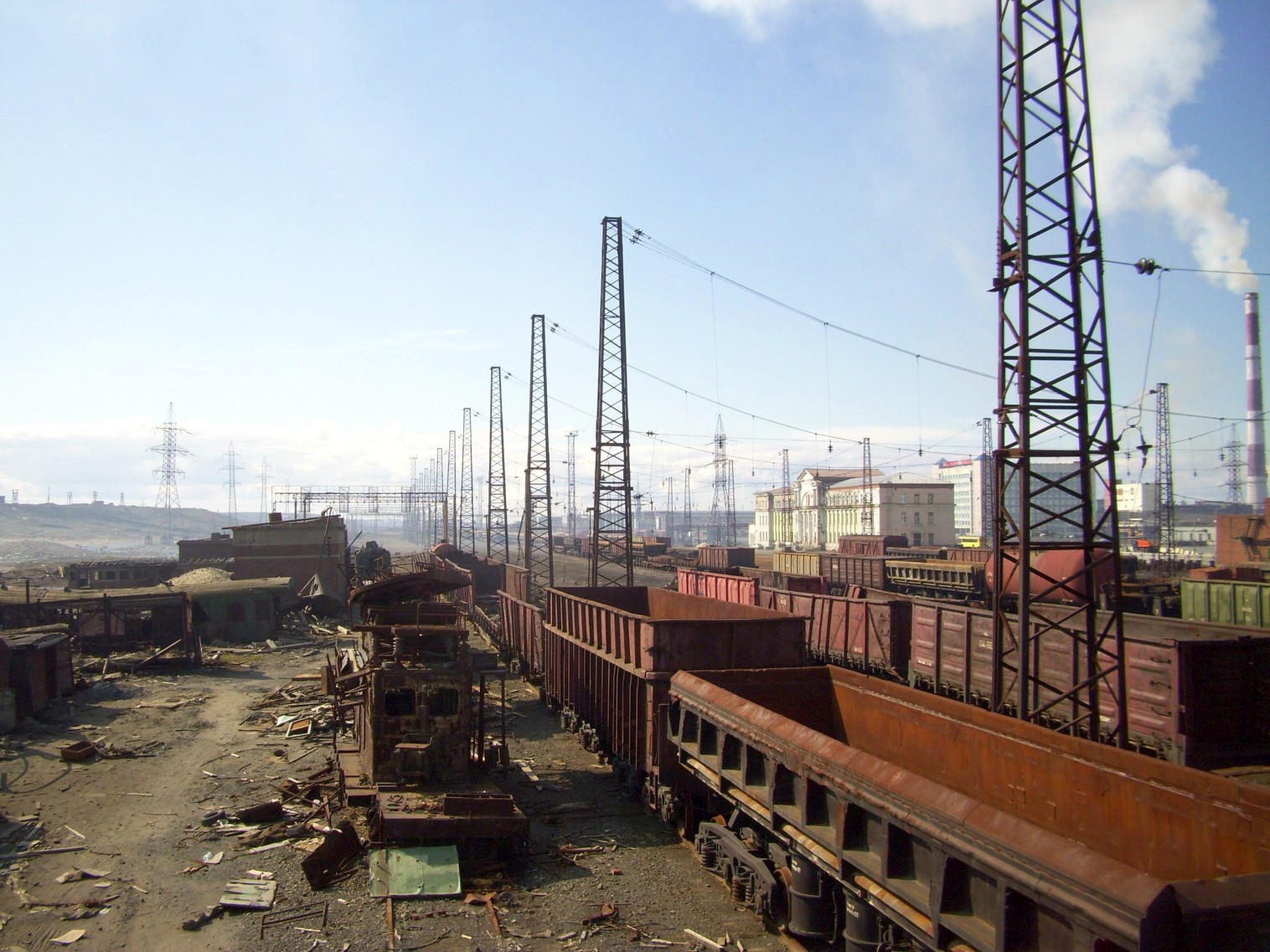 Норильская железная дорога 
  —  фотографии, сделанные в 2010 году (часть 42)