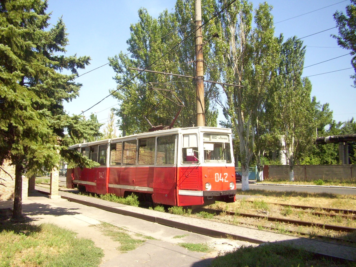 Авдеевский трамвай  —  фотографии, сделанные в 2010 году (часть 2)