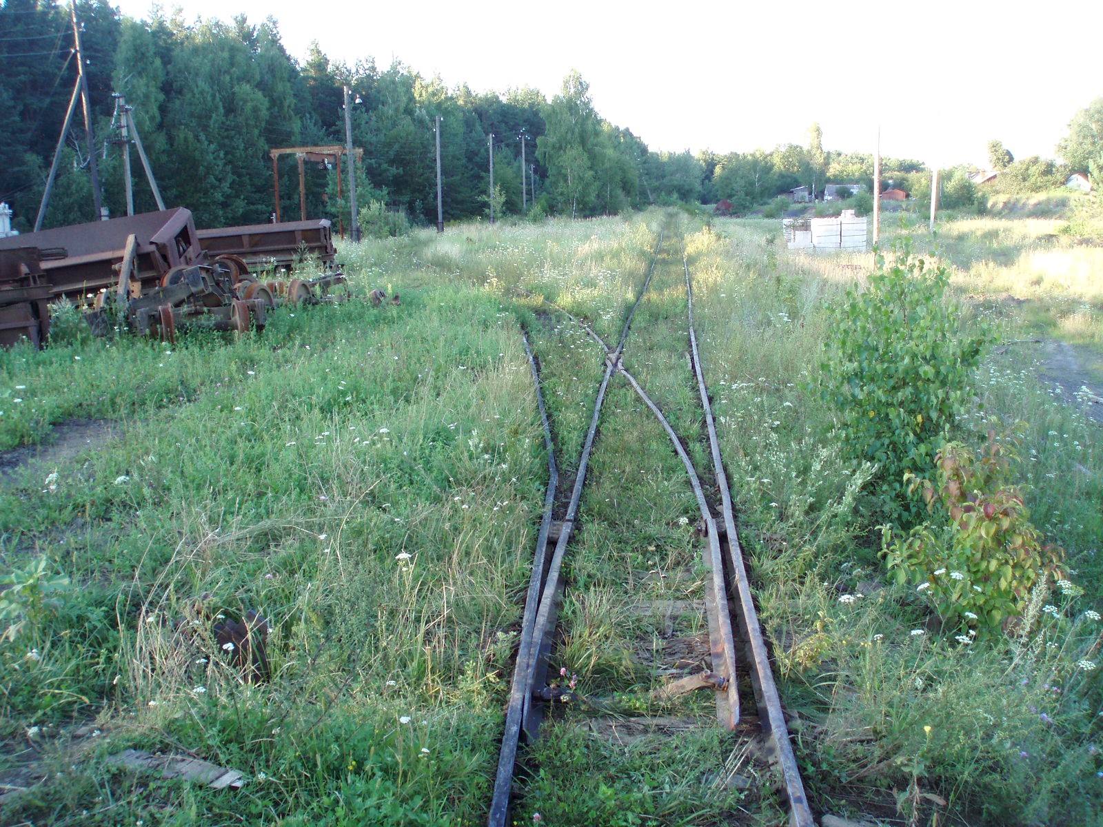 Узкоколейная железная дорога Берестовецкого карьера
  —  фотографии, сделанные в 2007 году (часть 2)