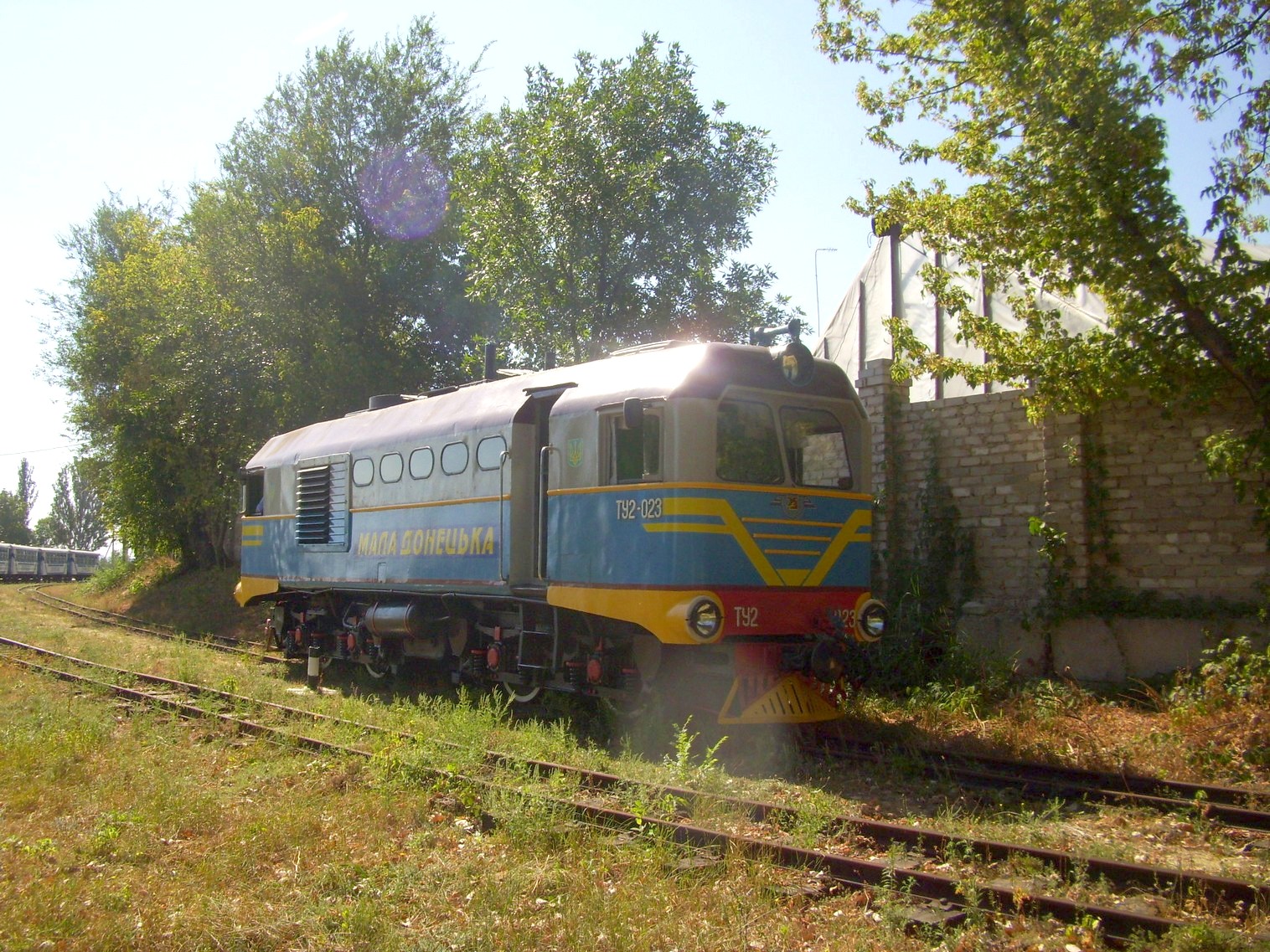 Донецкая детская железная дорога  —  фотографии, сделанные в 2010 году (часть 6)