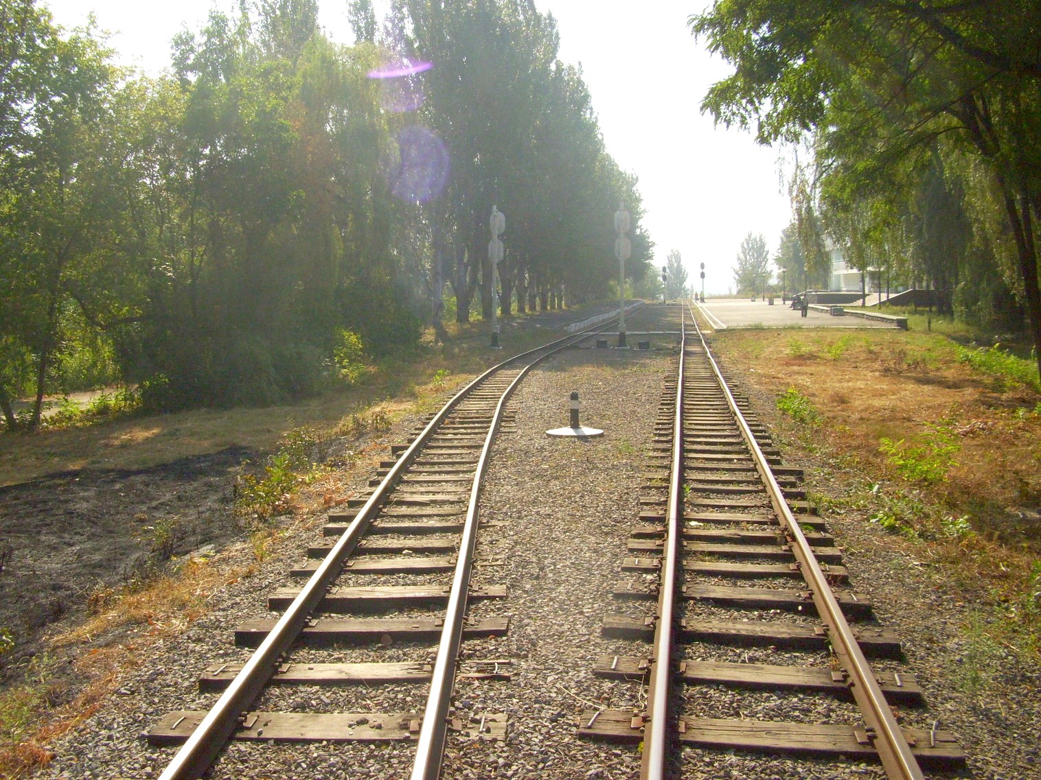 Донецкая детская железная дорога  —  фотографии, сделанные в 2010 году (часть 2)
