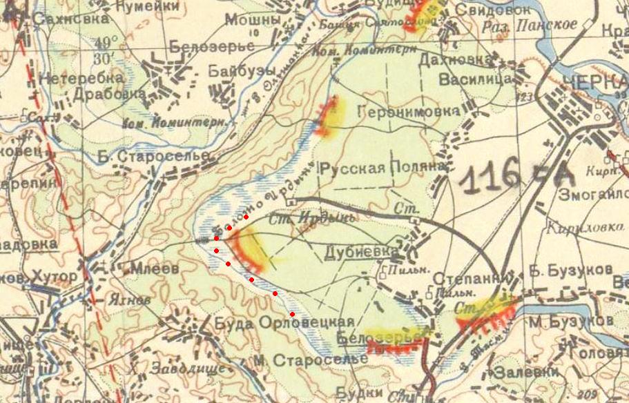 Узкоколейная железная дорога Ирдынского торфобрикетного завода
   —   схемы и топографические карты