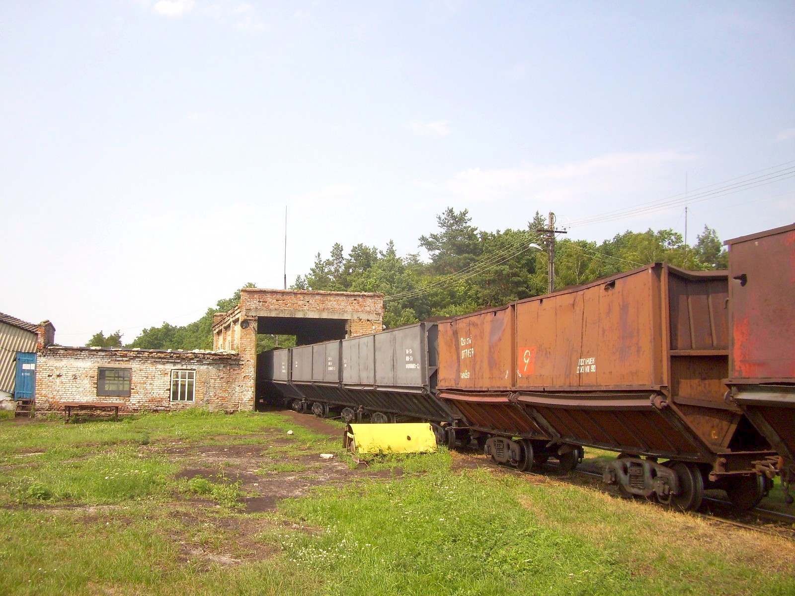 Узкоколейная железная дорога Смыжского торфобрикетного завода — фотографии, сделанные в 2011 году (часть 2)