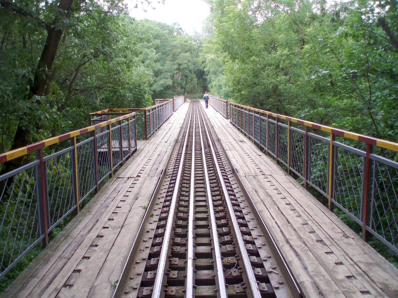 Малая Юго-Западная (Киевская) детская железная дорога  —  фотографии, сделанные в 2007 году (часть 2)