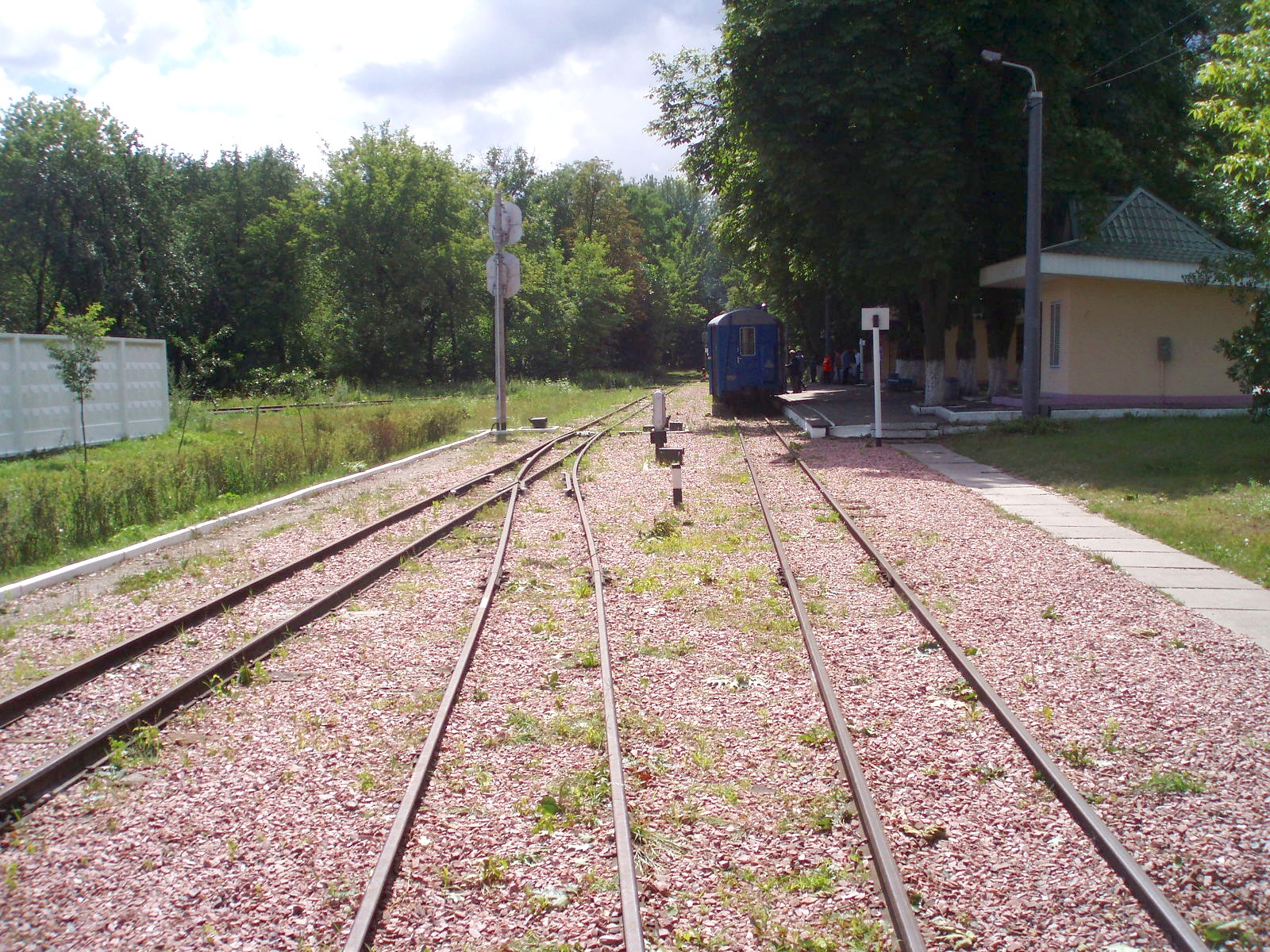 Малая Юго-Западная (Киевская) детская железная дорога  —  фотографии, сделанные в 2007 году (часть 3)