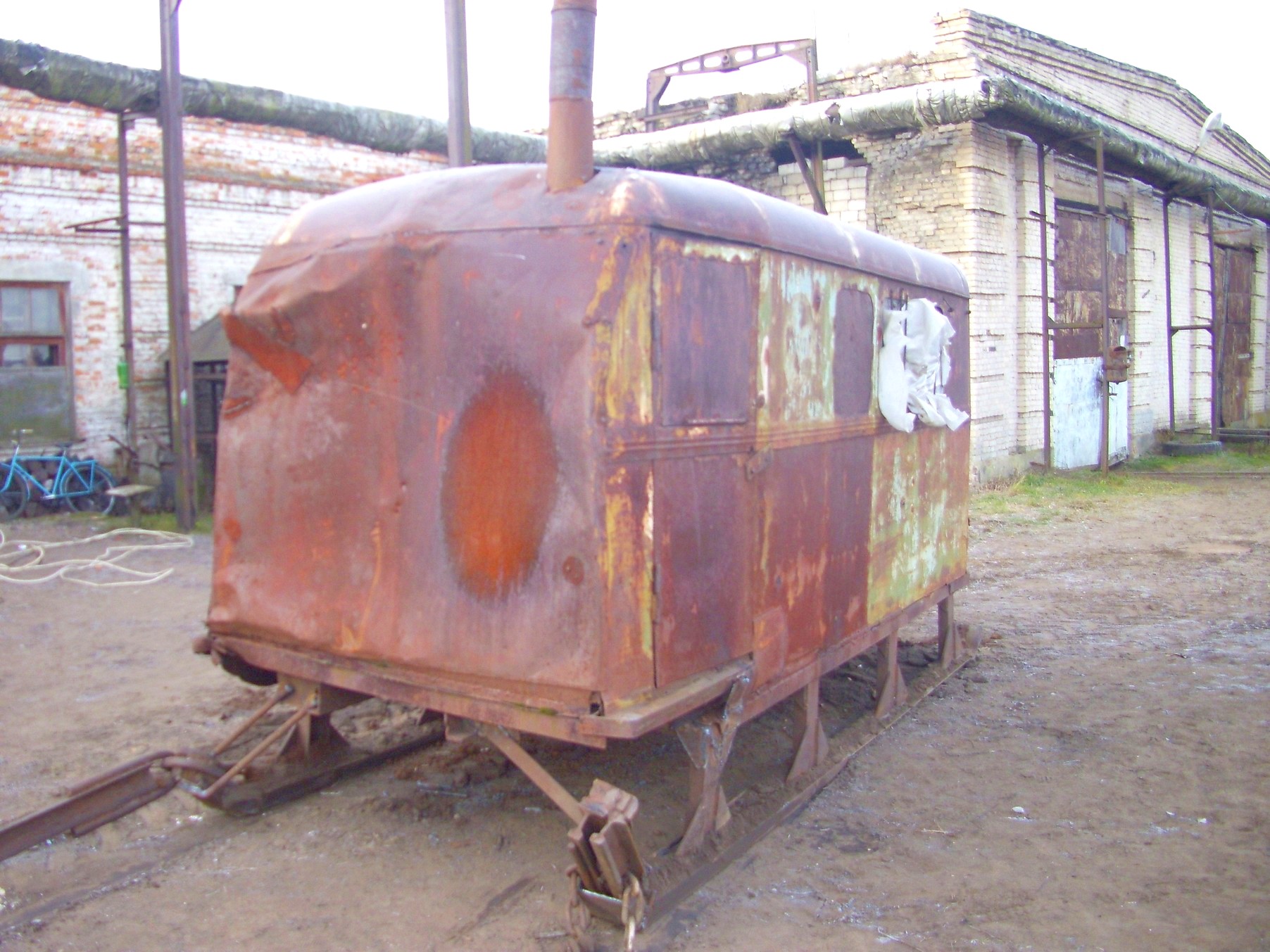 Узкоколейная железная дорога торфопредприятия «Татарка» — фотографии, сделанные в 2011 году (часть 2)