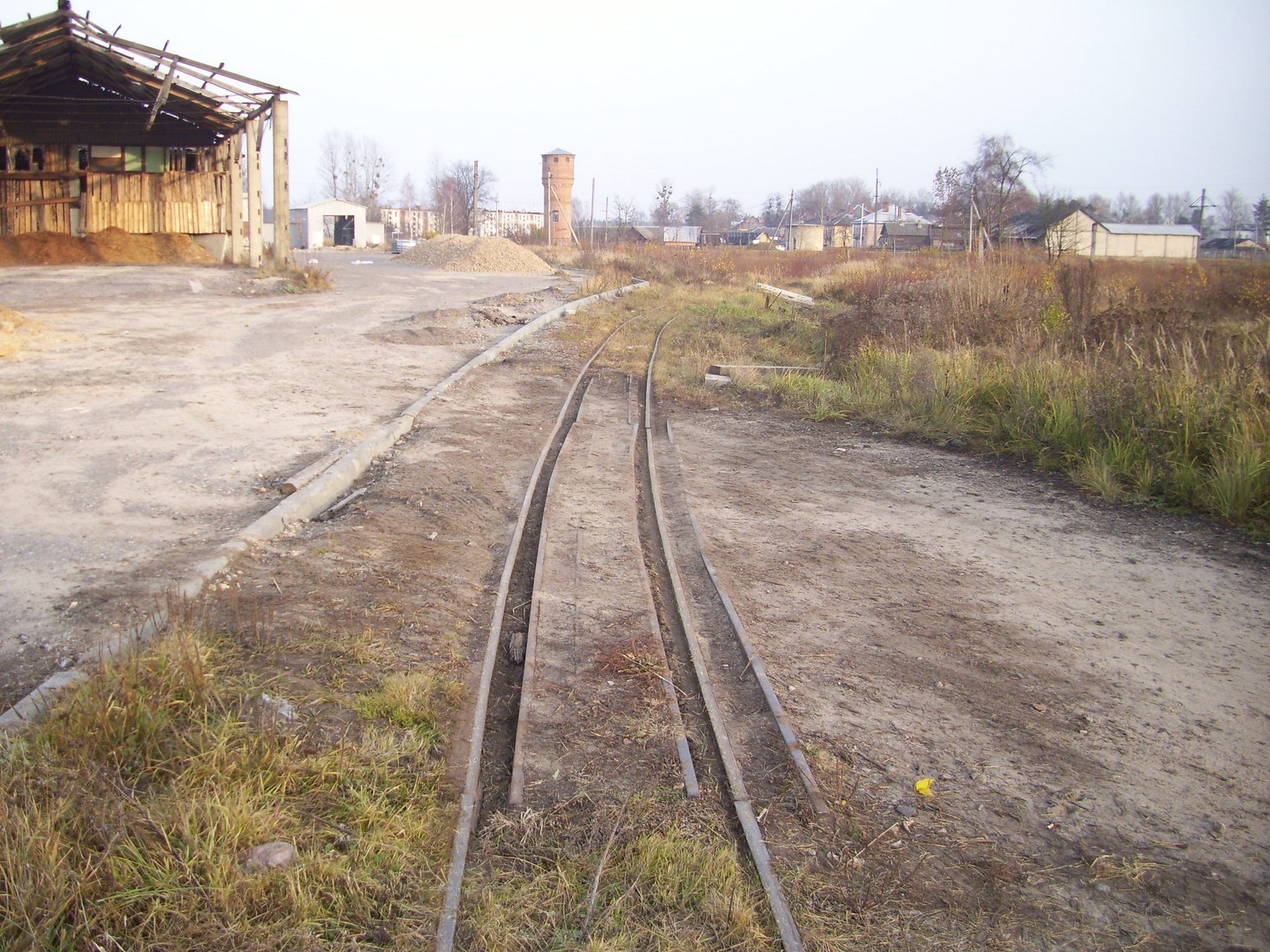 Узкоколейная железная дорога торфопредприятия «Татарка» — фотографии, сделанные в 2011 году (часть 13)