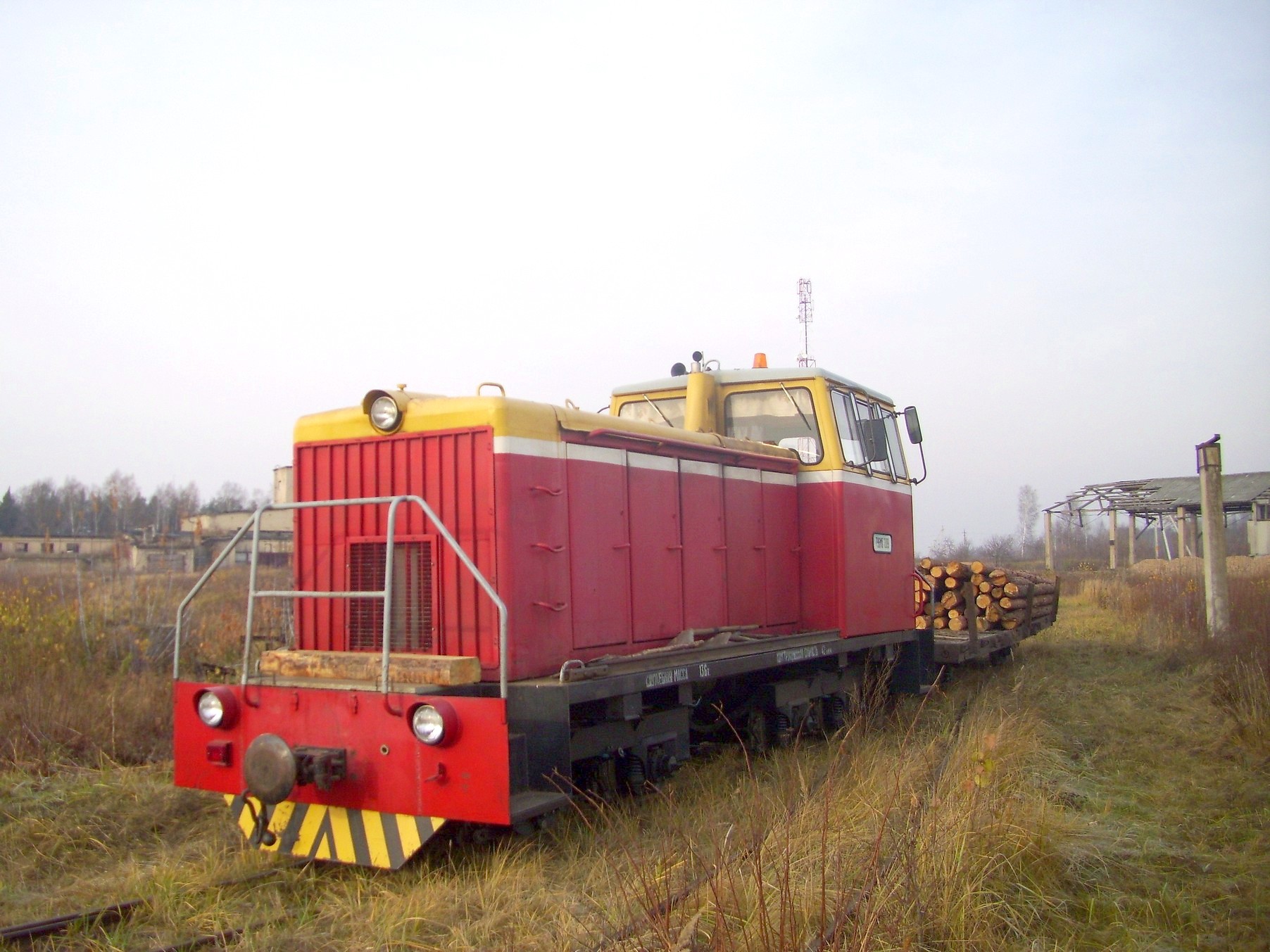 Узкоколейная железная дорога торфопредприятия «Татарка» — фотографии, сделанные в 2011 году (часть 4)