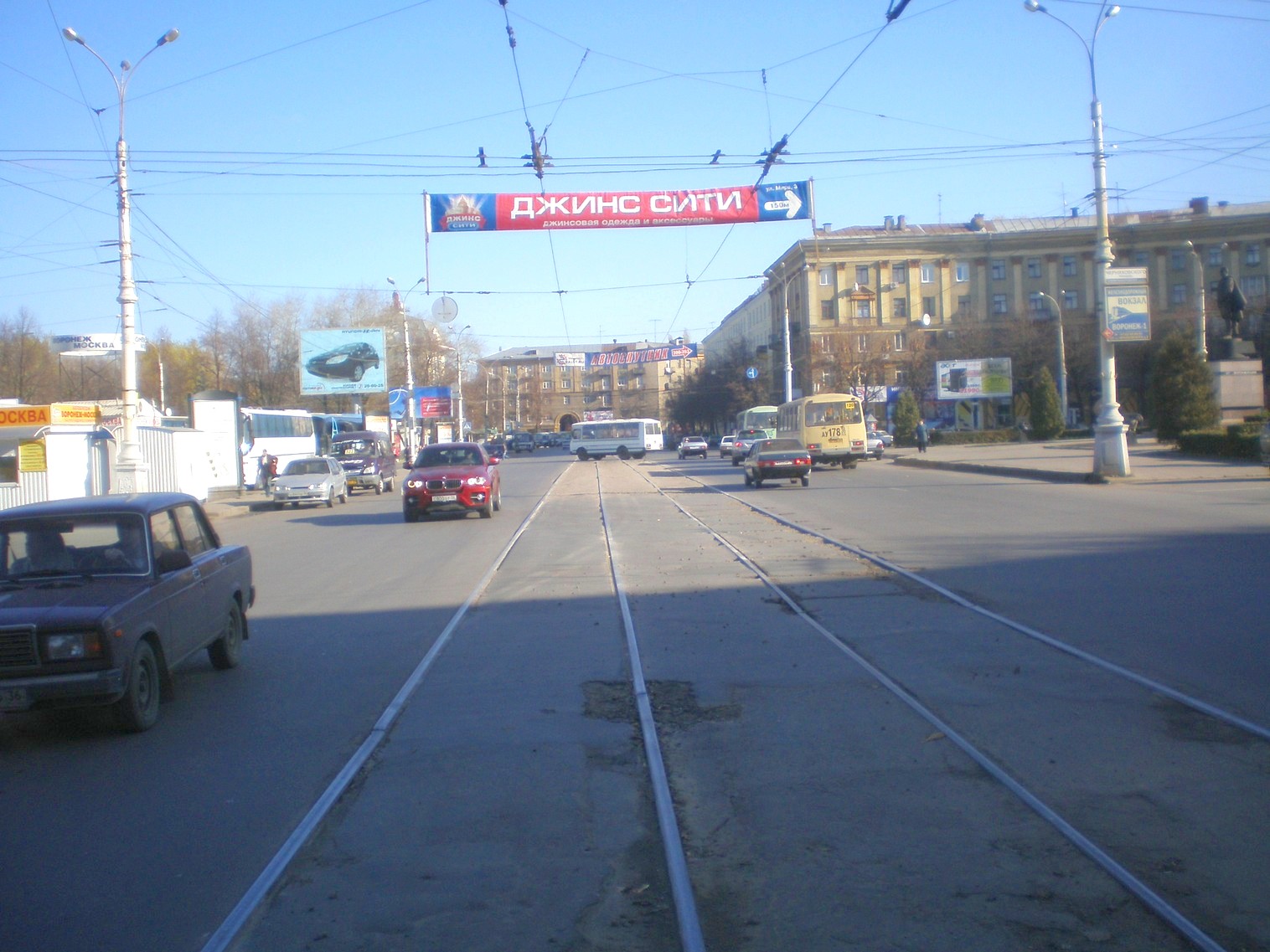Воронежский трамвай  —  фотографии, сделанные в 2008 году (часть 1)