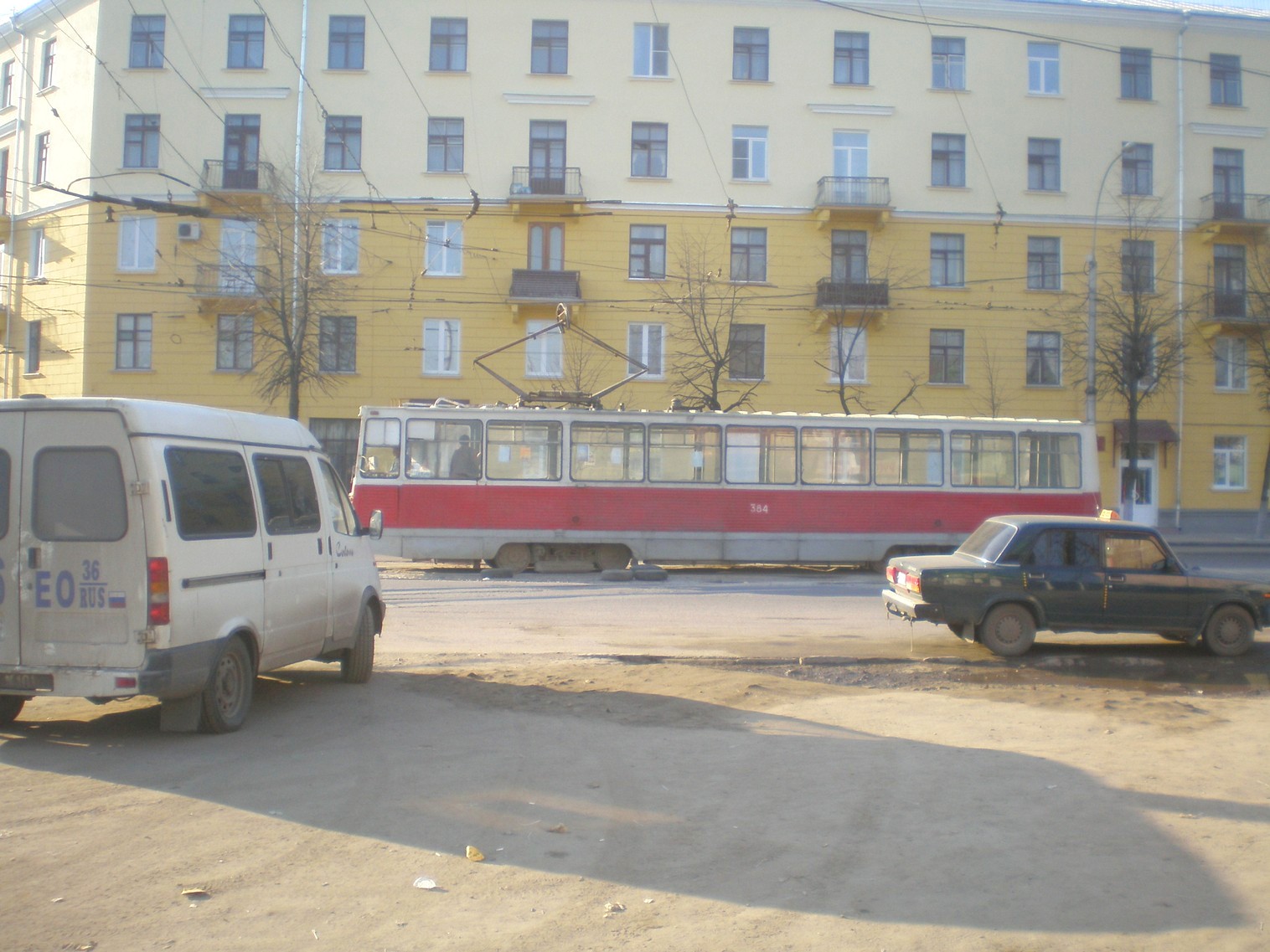 Воронежский трамвай  —  фотографии, сделанные в 2009 году (часть 1)