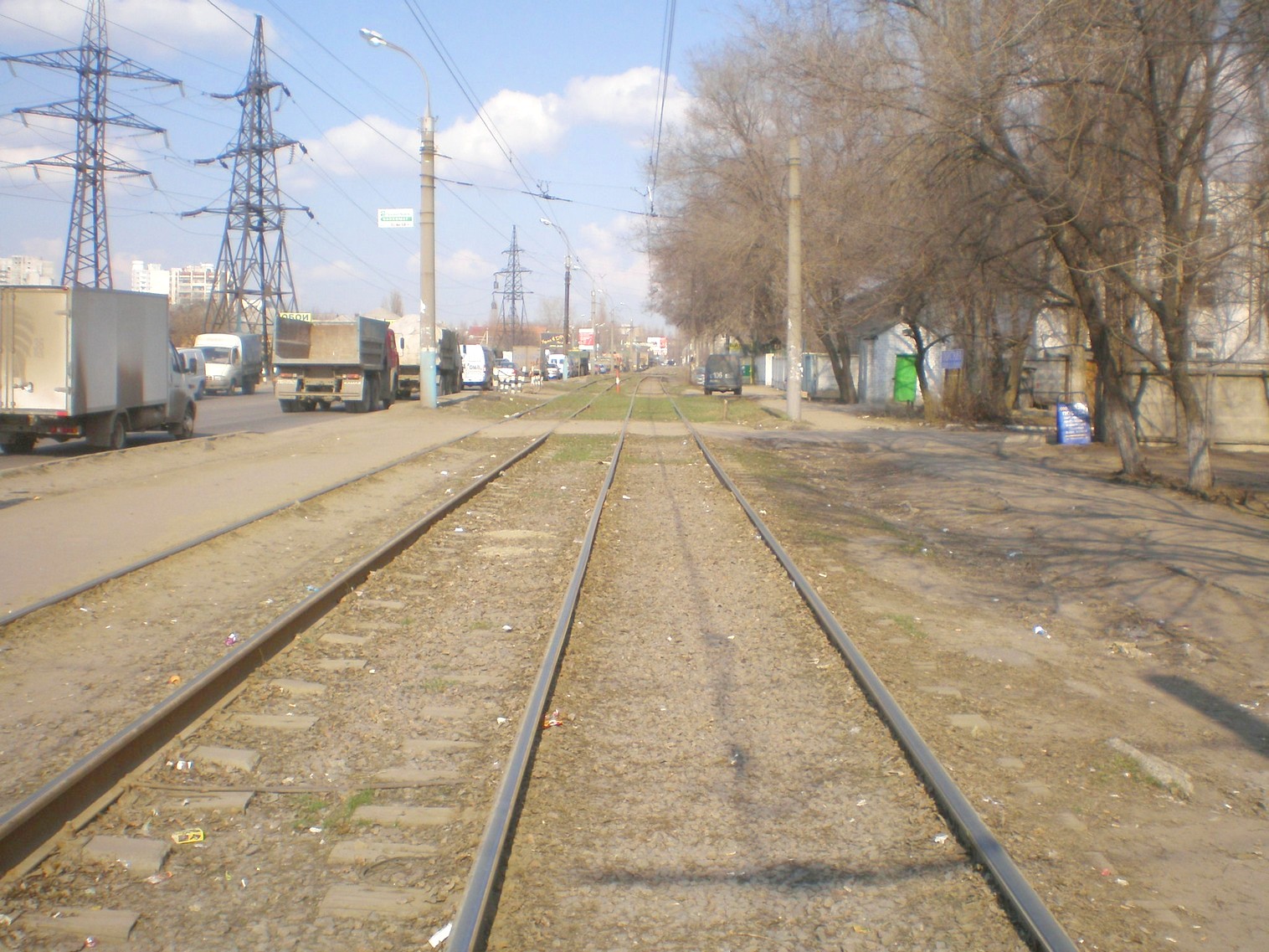 Воронежский трамвай  —  фотографии, сделанные в 2009 году (часть 8)