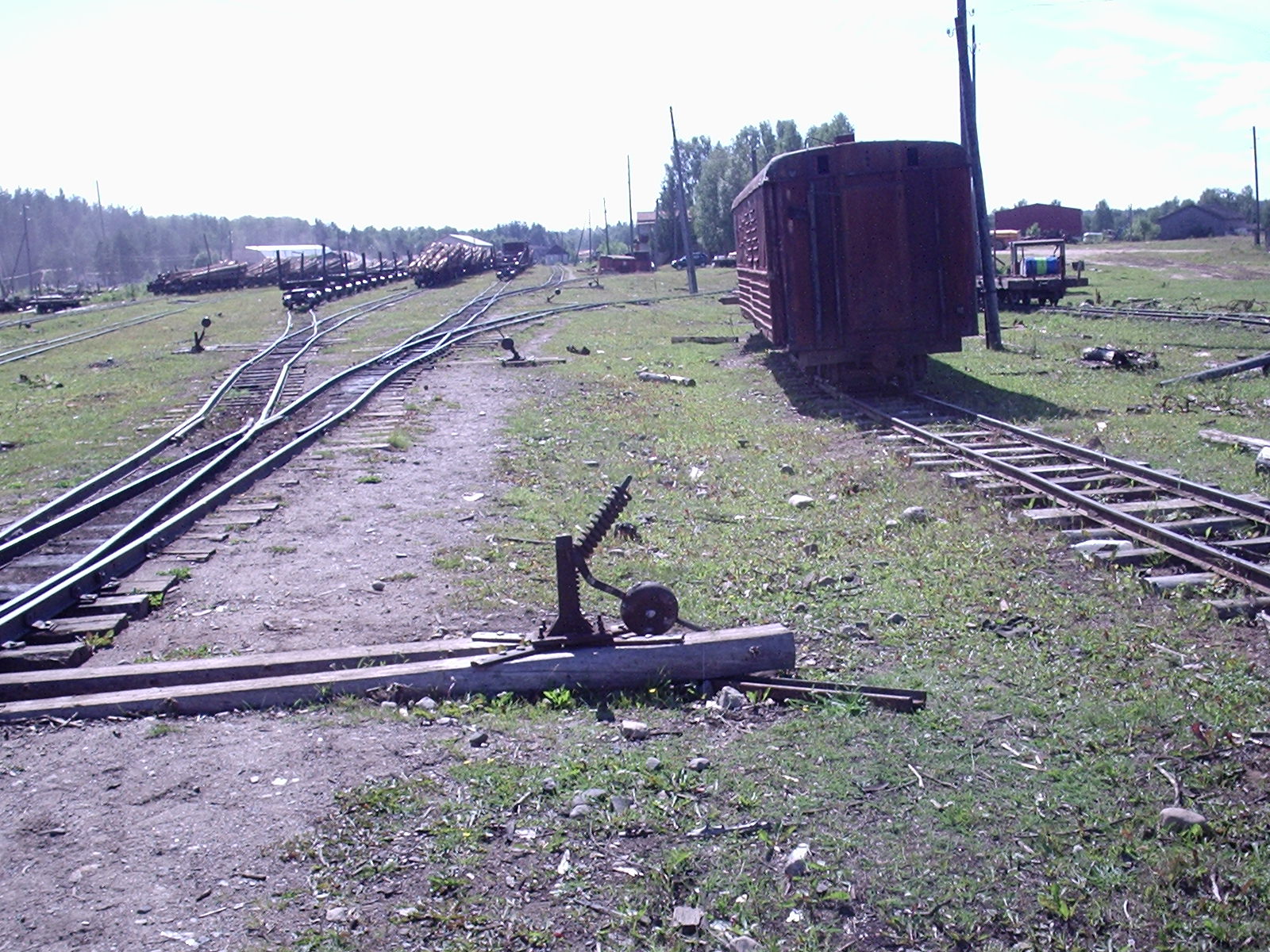Белоручейская узкоколейная железная дорога — фотографии, сделанные в 2006 году (часть 7)