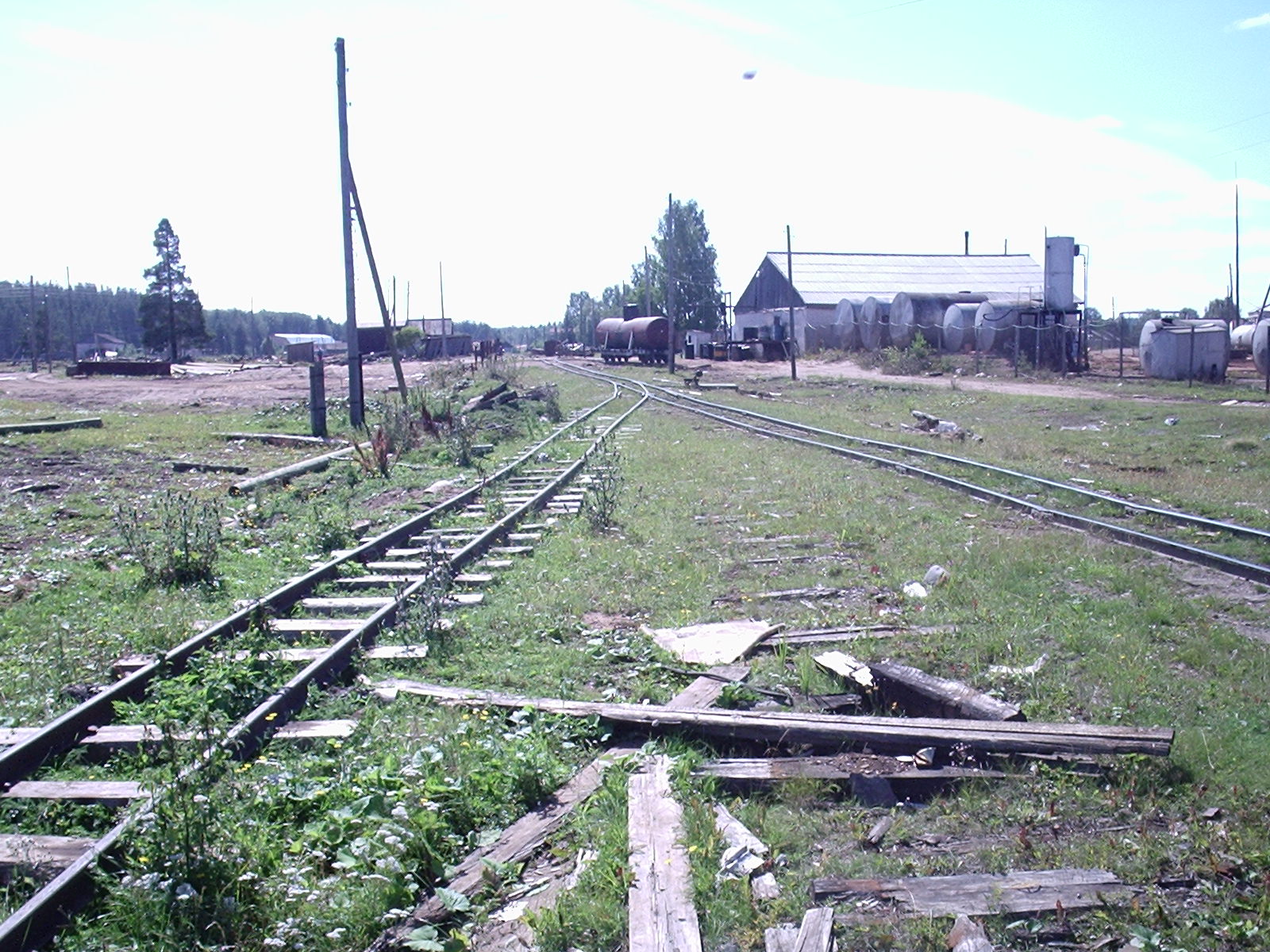 Белоручейская узкоколейная железная дорога — фотографии, сделанные в 2006 году (часть 8)
