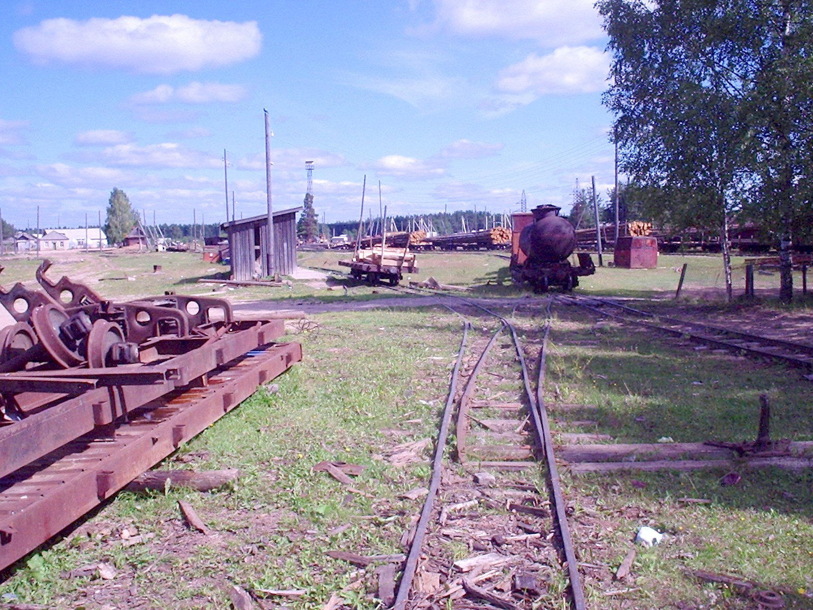 Белоручейская узкоколейная железная дорога — фотографии, сделанные в 2006 году (часть 3)
