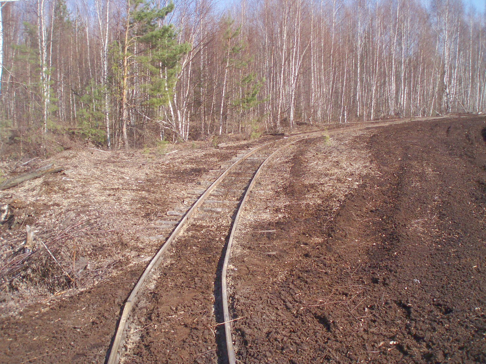 Узкоколейная железная дорога Кимрского торфопредприятия  — фотографии, сделанные в 2007 году (часть 7)