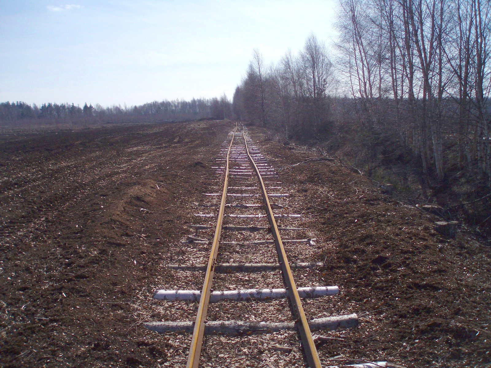 Узкоколейная железная дорога Кимрского торфопредприятия  — фотографии, сделанные в 2007 году (часть 11)