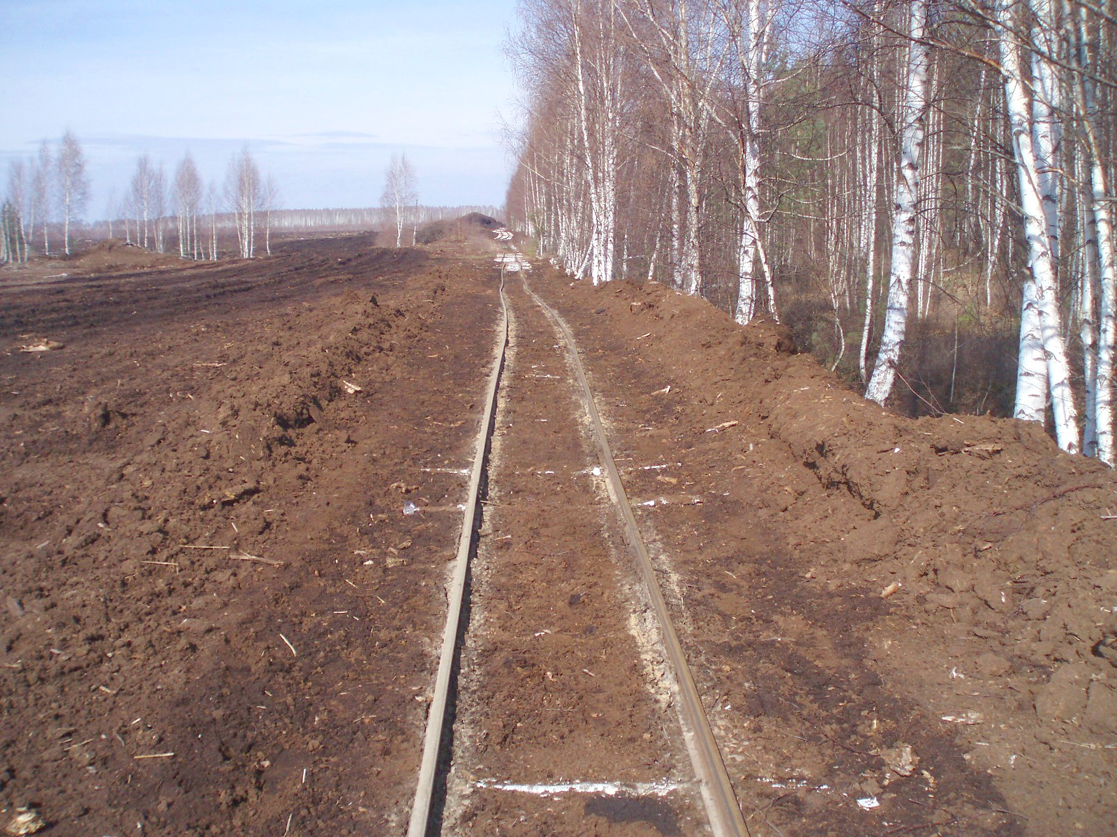 Узкоколейная железная дорога Кимрского торфопредприятия  — фотографии, сделанные в 2007 году (часть 12)