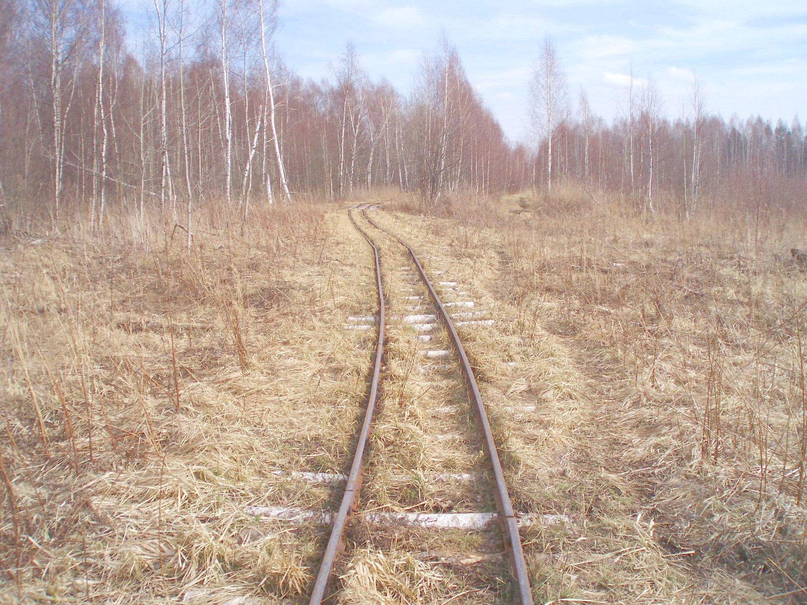 Узкоколейная железная дорога Кимрского торфопредприятия  — фотографии, сделанные в 2007 году (часть 14)