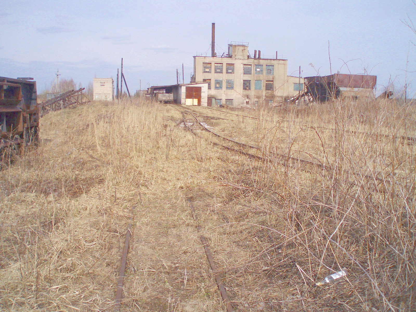 Узкоколейная железная дорога Кимрского торфопредприятия  — фотографии, сделанные в 2007 году (часть 17)