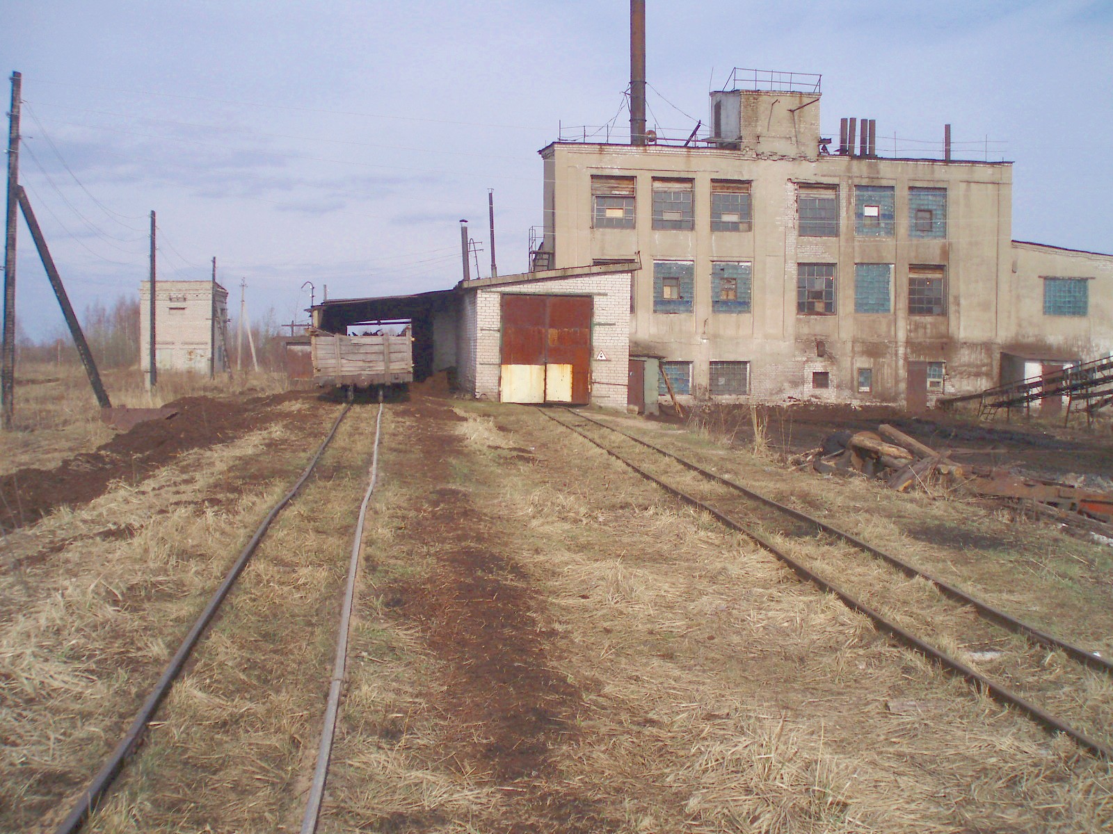 Узкоколейная железная дорога Кимрского торфопредприятия  — фотографии, сделанные в 2007 году (часть 18)