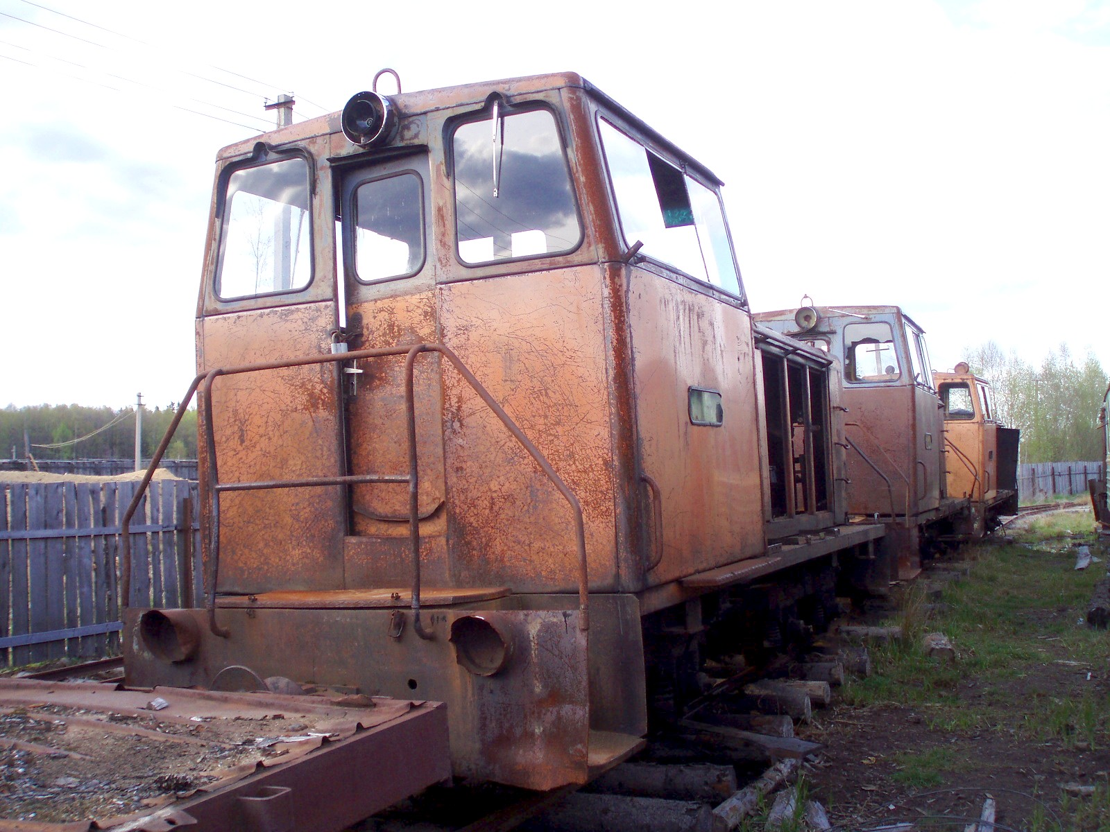 Тупиковская узкоколейная  железная дорога  —  фотографии, сделанные в 2007 году (часть 6)