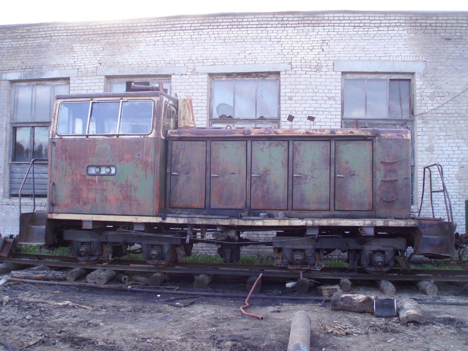 Тупиковская узкоколейная  железная дорога  —  фотографии, сделанные в 2007 году (часть 8)