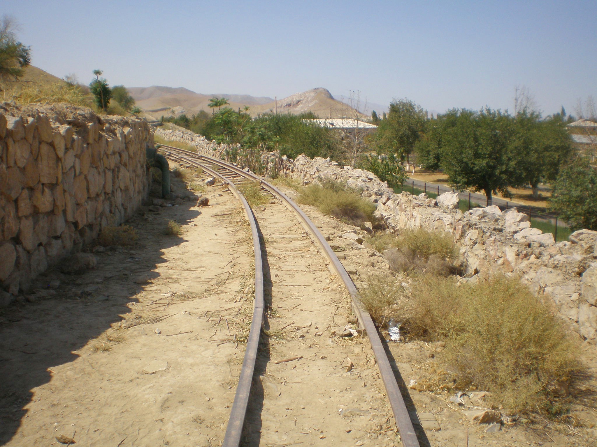 Джизакская детская железная дорога  —  фотографии, сделанные в 2008 году (часть 4)