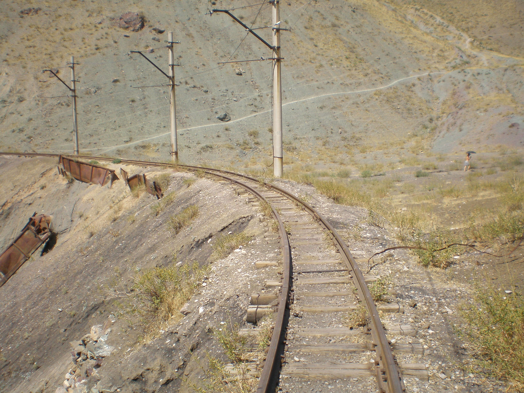 Сулюктинская узкоколейная железная дорога  —  фотографии, сделанные в 2008 году (часть 53)