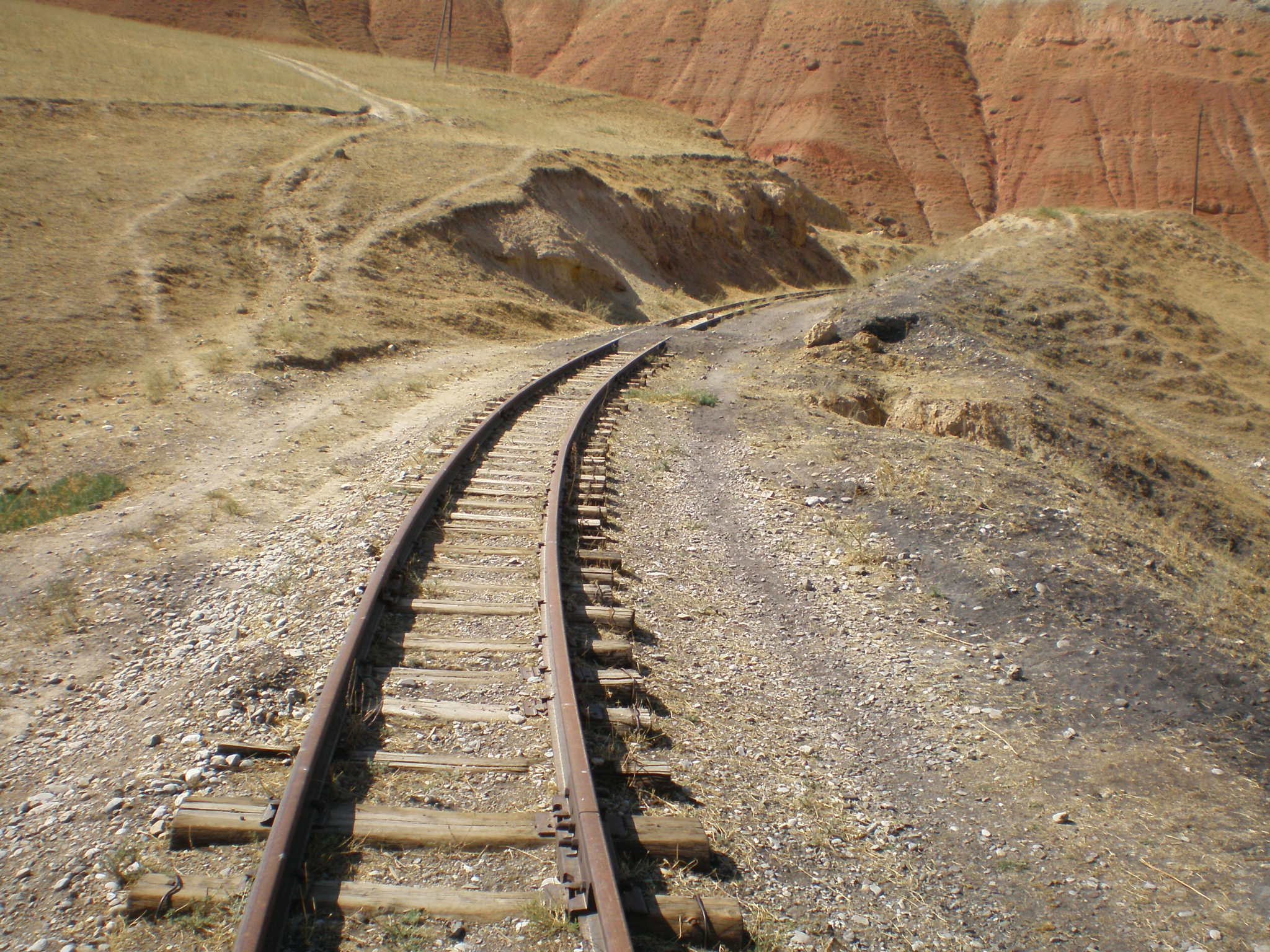 Сулюктинская узкоколейная железная дорога  —  фотографии, сделанные в 2008 году (часть 64)