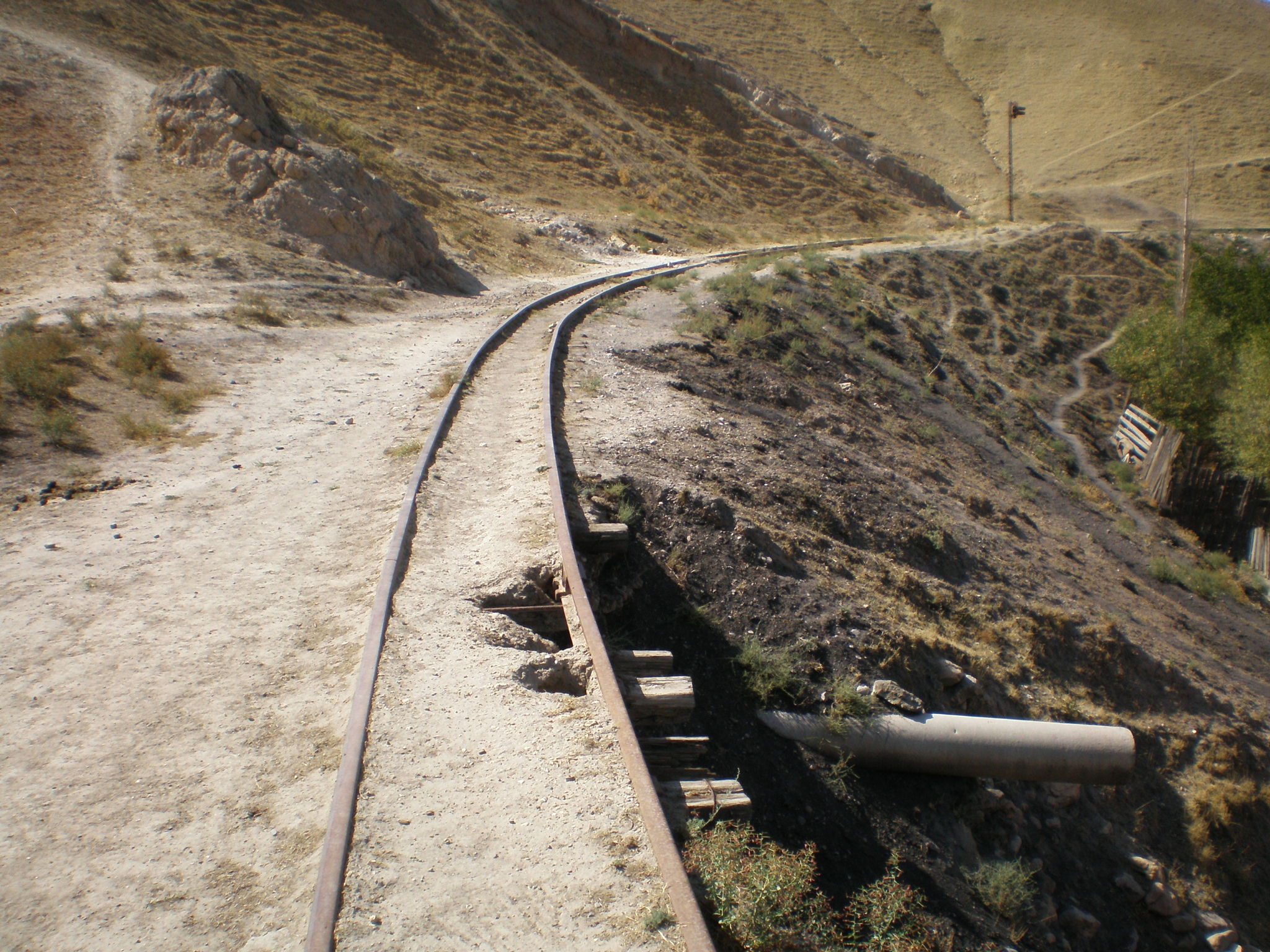 Сулюктинская узкоколейная железная дорога  —  фотографии, сделанные в 2008 году (часть 66)