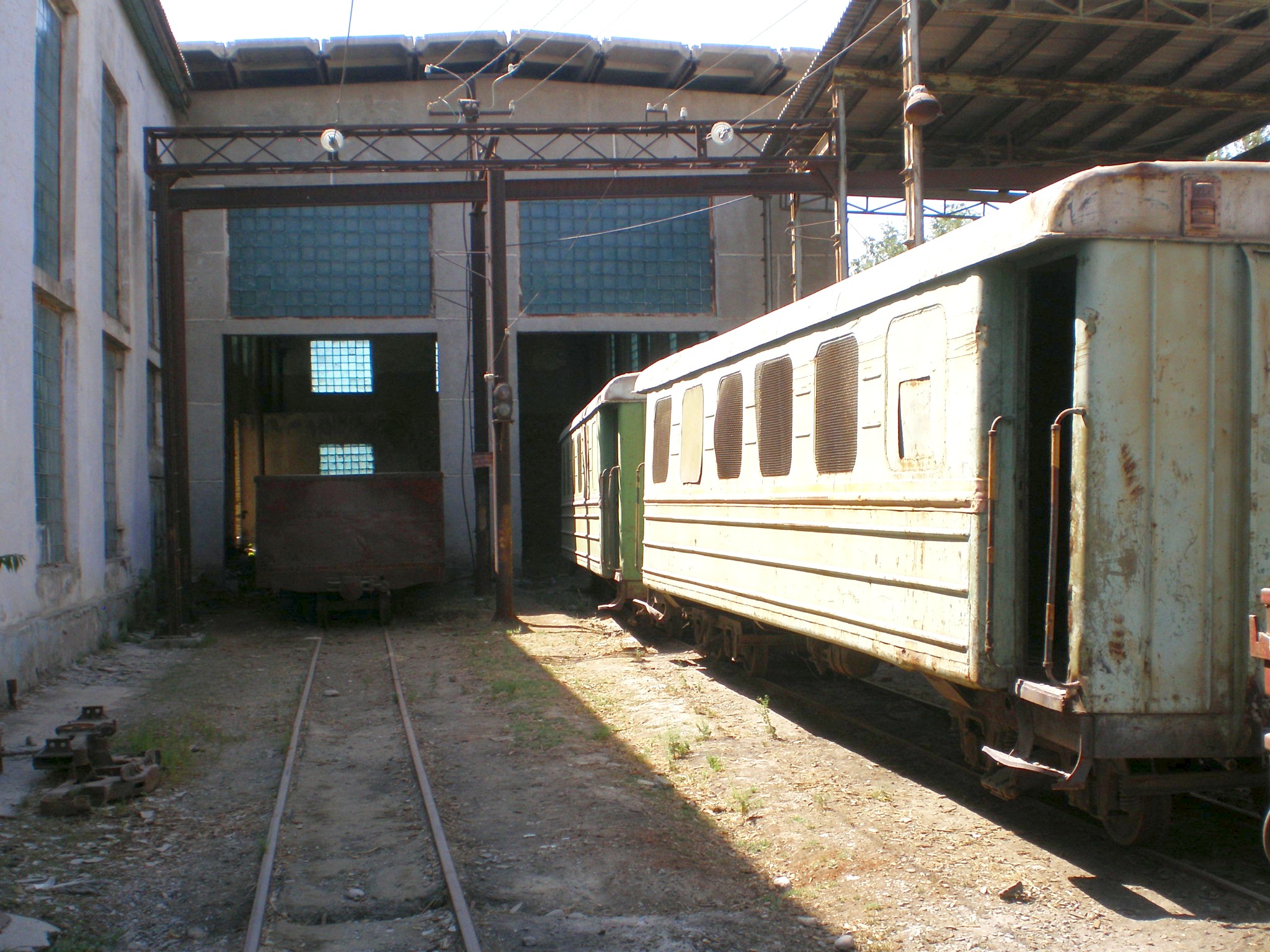 Сулюктинская узкоколейная железная дорога  —  фотографии, сделанные в 2008 году (часть 10)