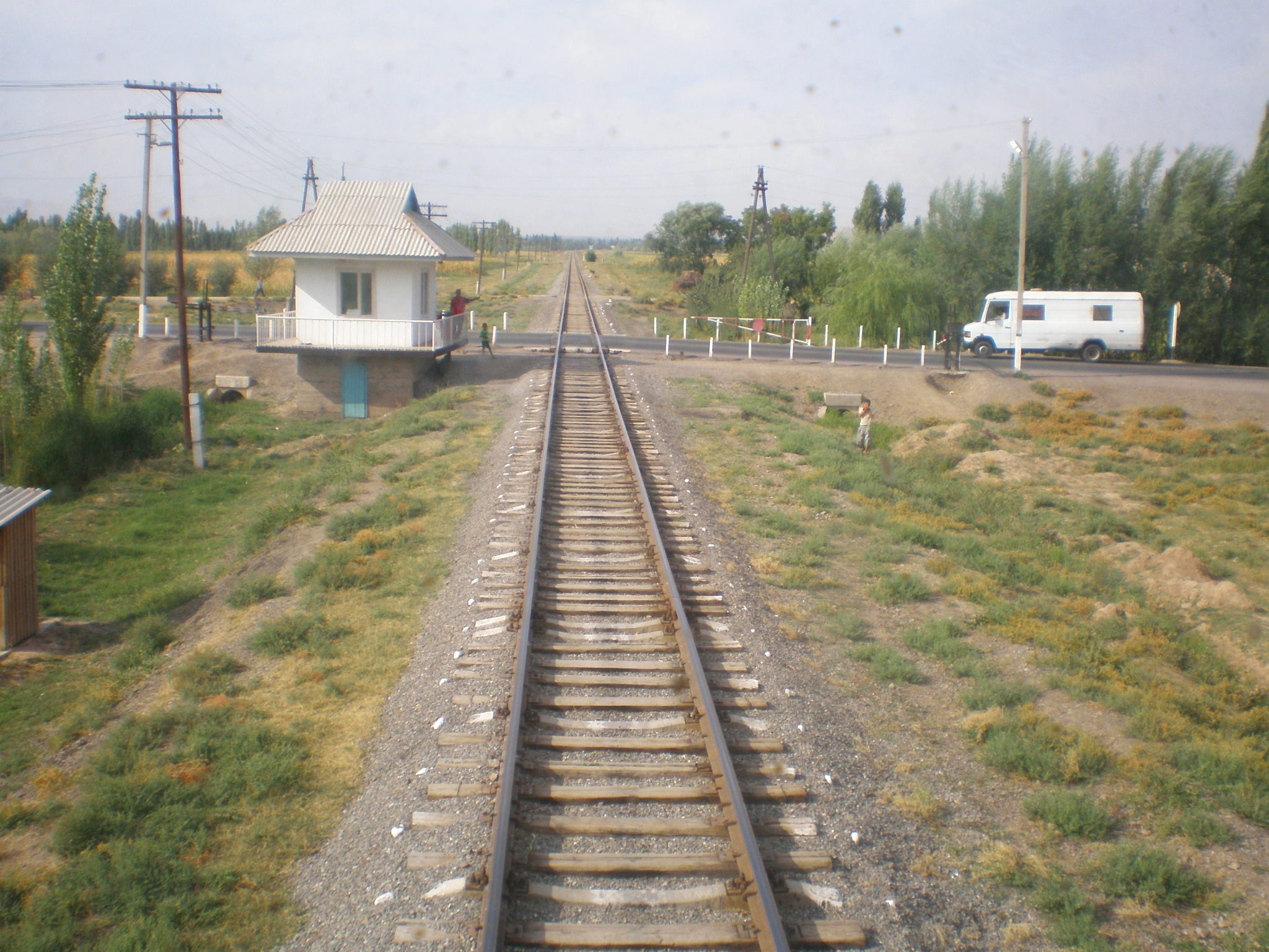 Железнодорожная линия Карасу — Джалал-Абад  —  Кок-Янгак  —  фотографии, сделанные в 2008 году (часть 4)