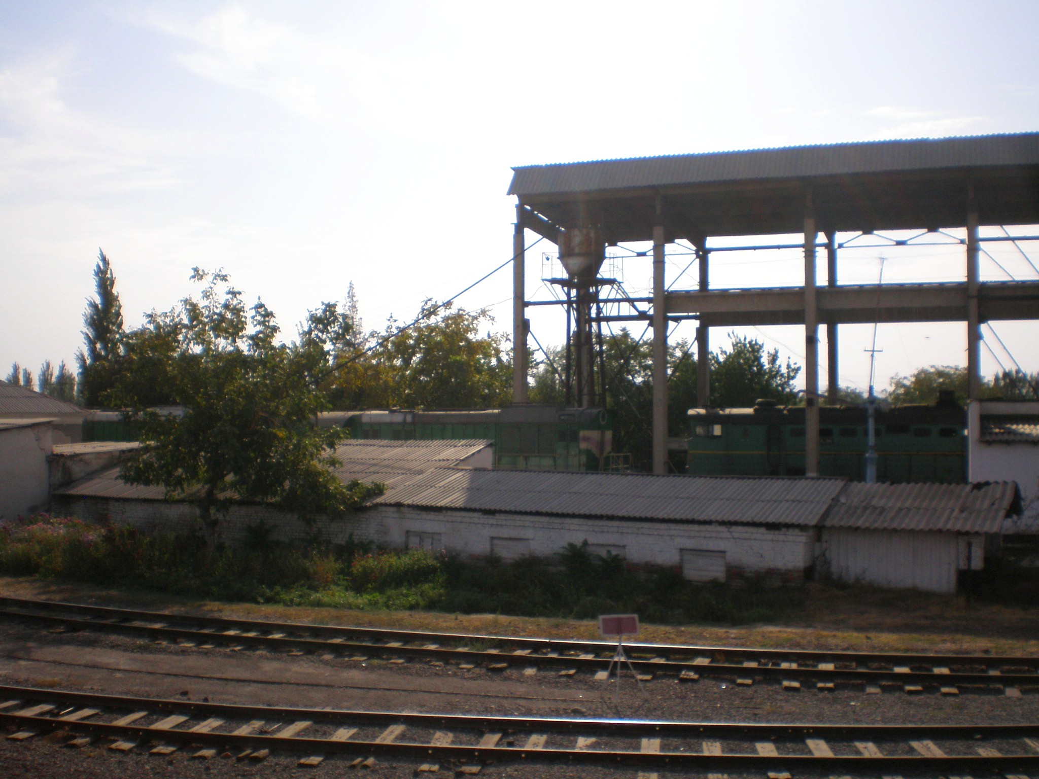 Железнодорожная линия Карасу — Джалал-Абад  —  Кок-Янгак  —  фотографии, сделанные в 2008 году (часть 5)