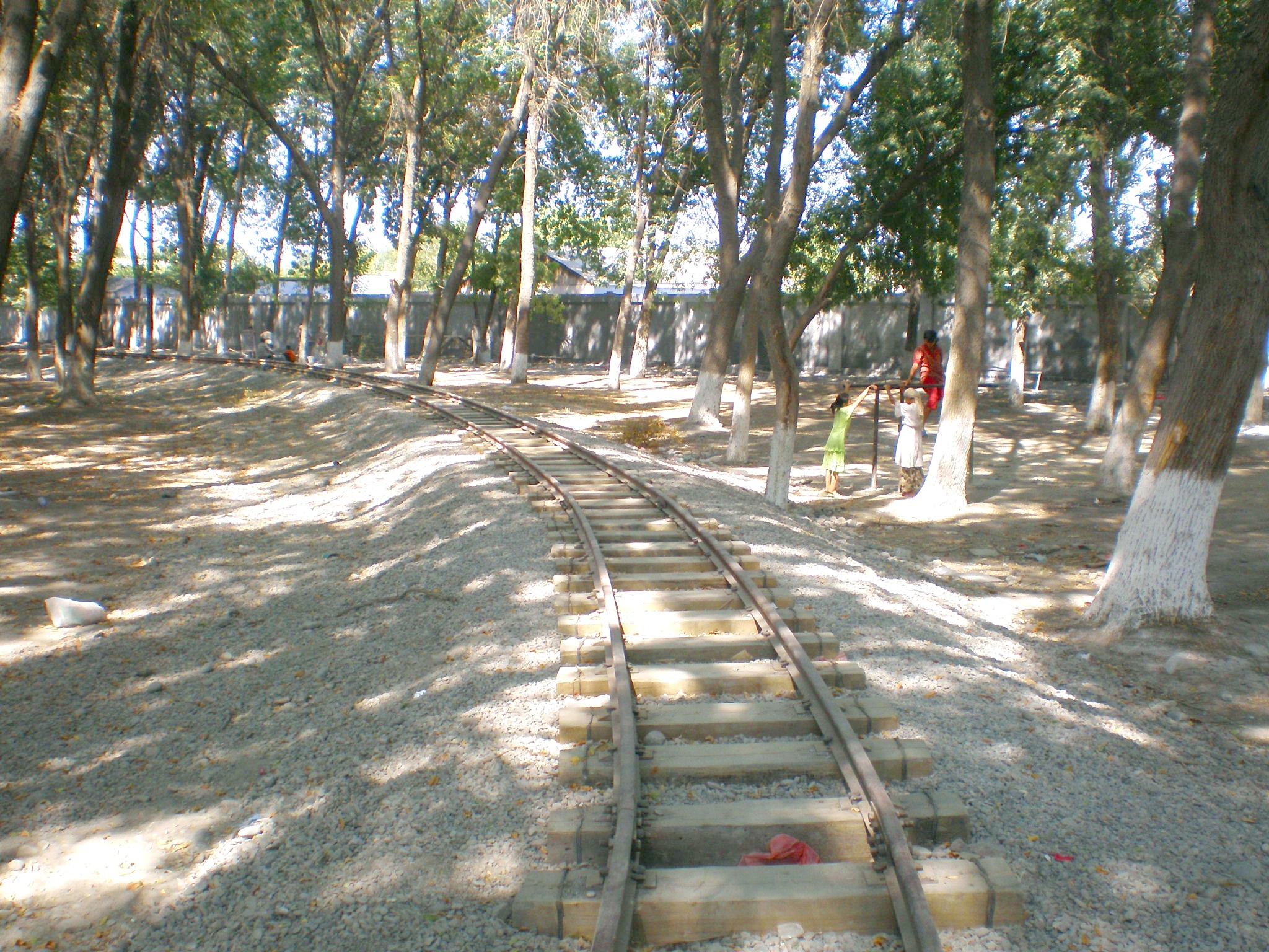 «Новая» Кокандская детская железная дорога  —  фотографии, сделанные в 2008 году (часть 1)