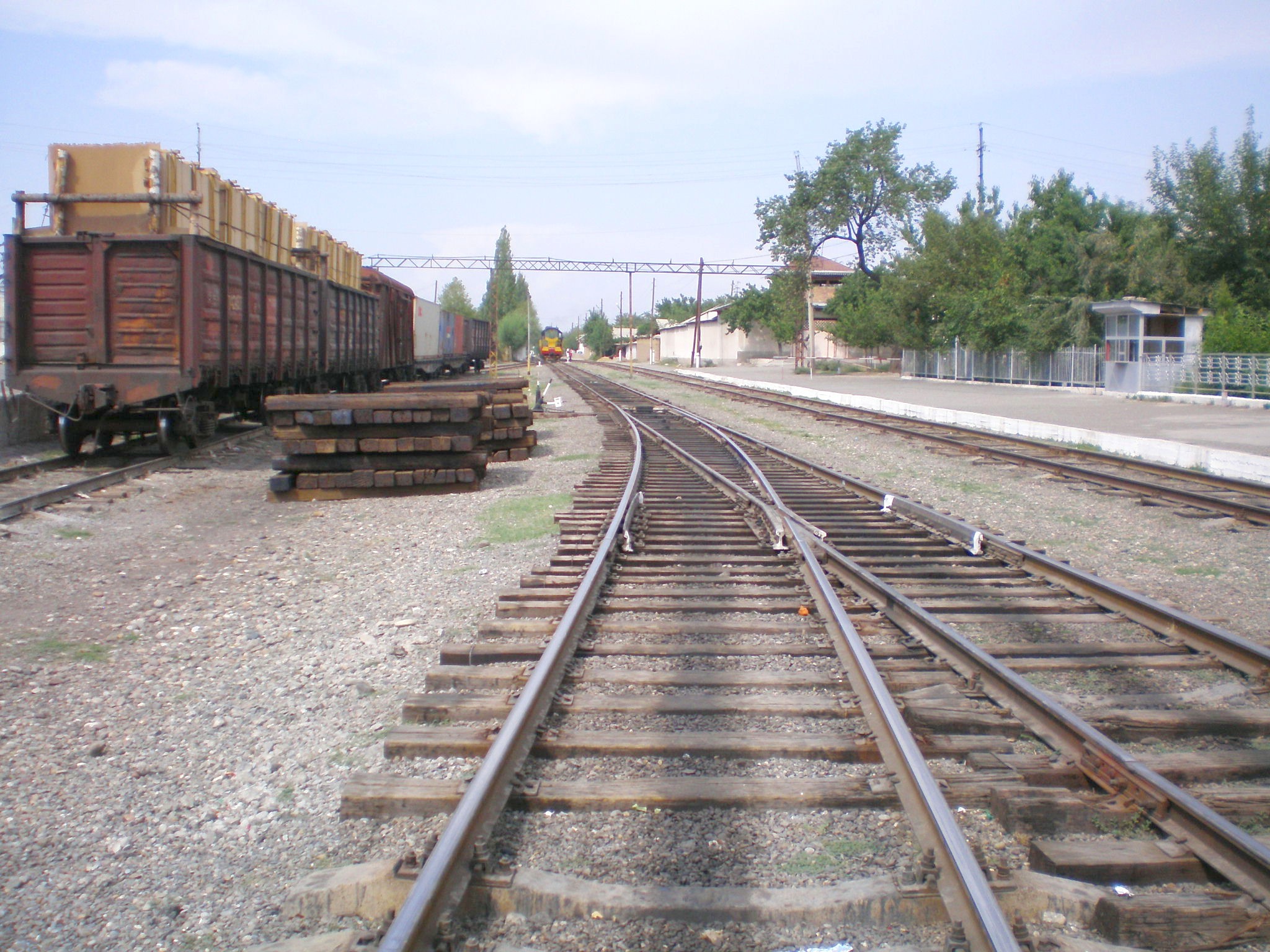 Железнодорожная линия Карасу — Ош  —  фотографии, сделанные в 2008 году (часть 1)